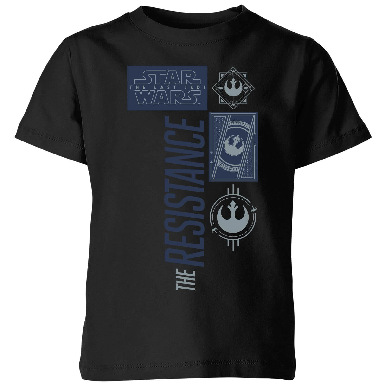 

T-Shirt Star Wars The Resistance Black - Nero - Bambini - 5-6 Anni - Nero