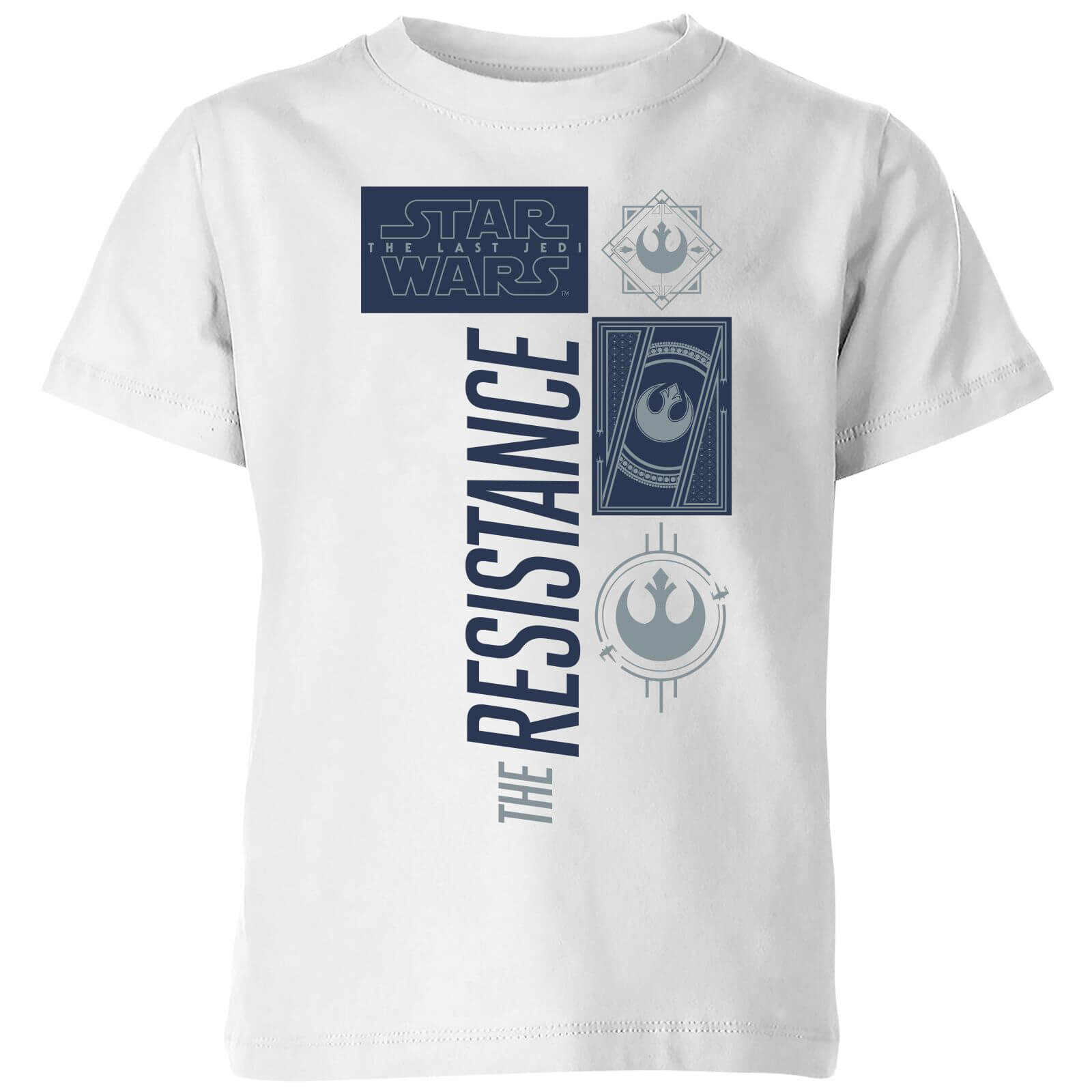 

T-Shirt Star Wars The Resistance White - Bianco - Bambini - 9-10 Anni