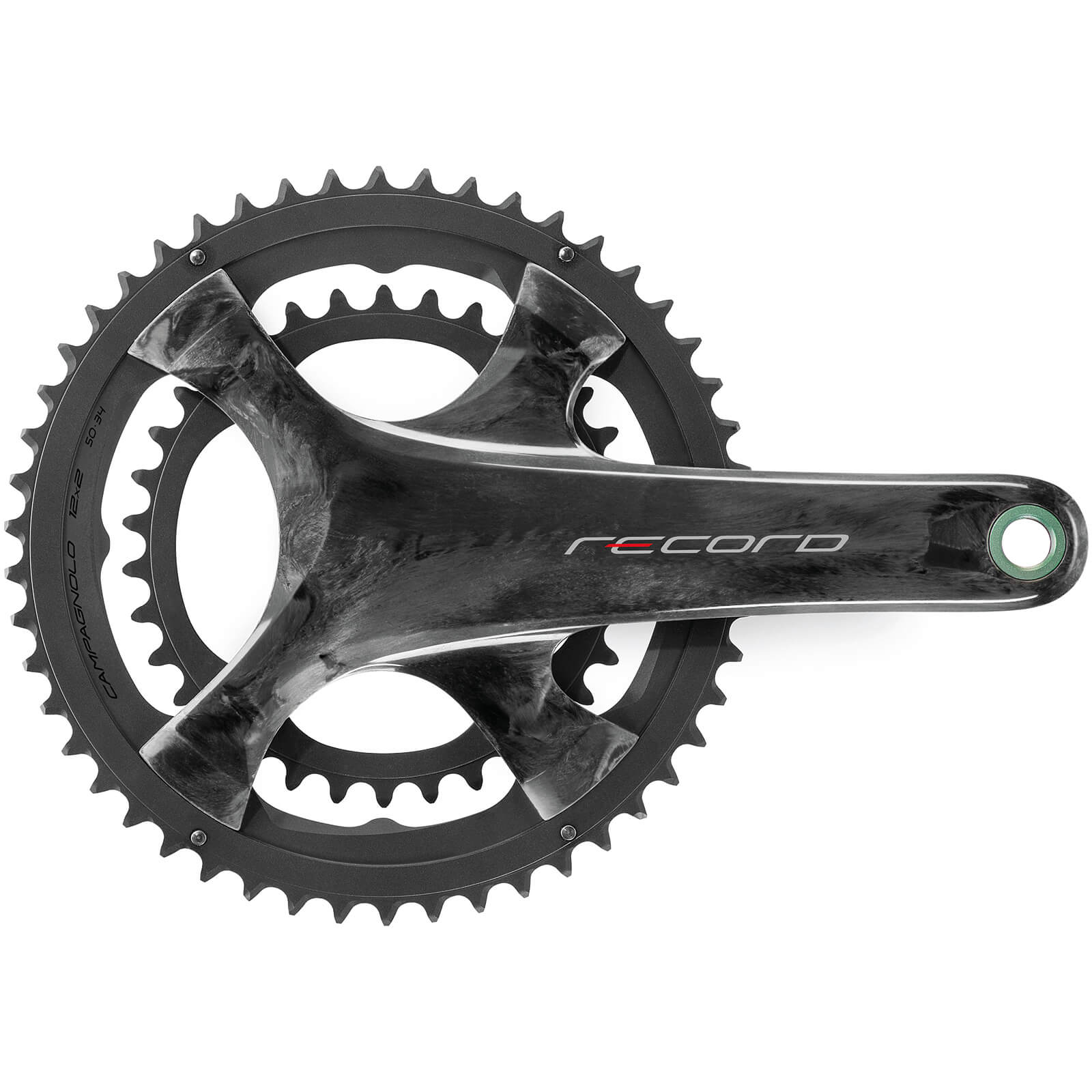 Campagnolo Record UT Carbon 12 Speed Chainset - 50-34T - 172.5mm