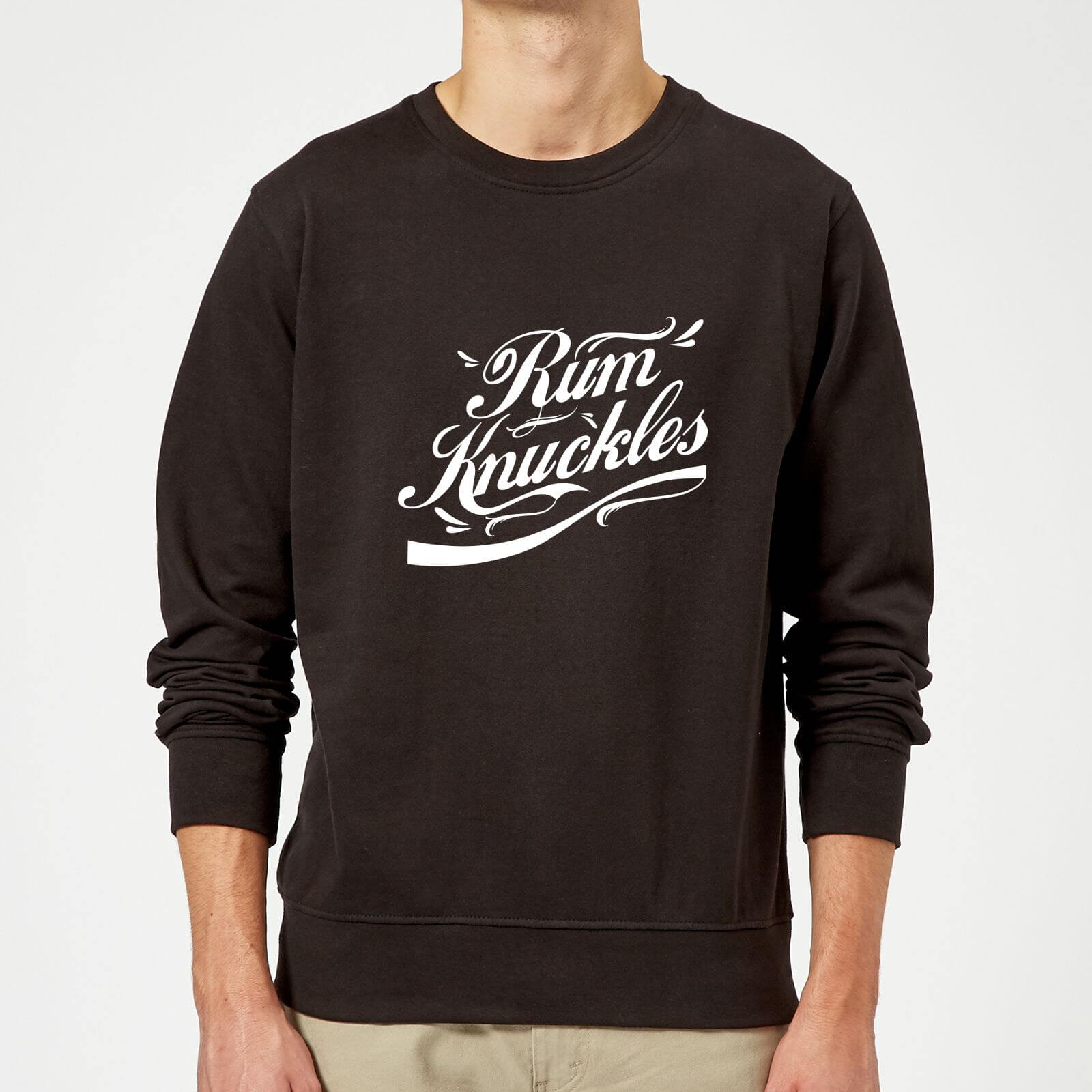 Rum Knuckles Signature Sweatshirt - Black - 5XL - Black