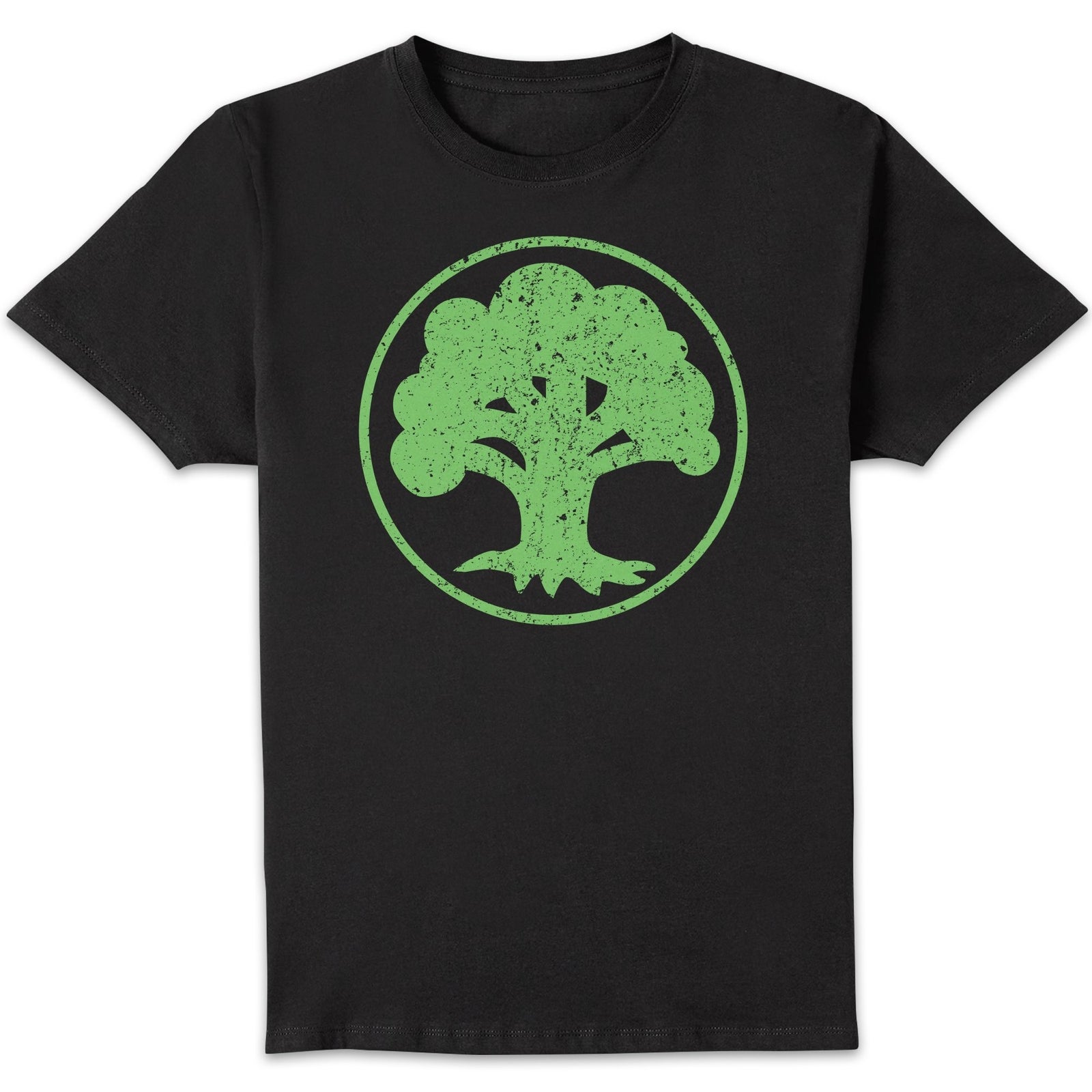 T-shirt Homme Mana Vert - Magic : The Gathering - Noir