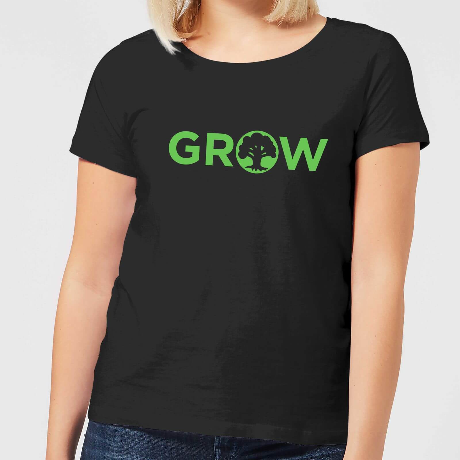 T-Shirt Femme Grow - Magic : The Gathering - Noir - S - Noir