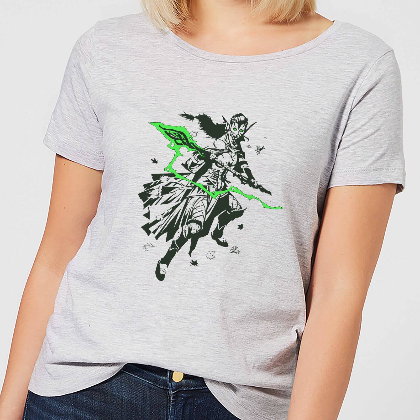 Magic The Gathering Nissa Character Art Dames T-shirt - Grijs - XL