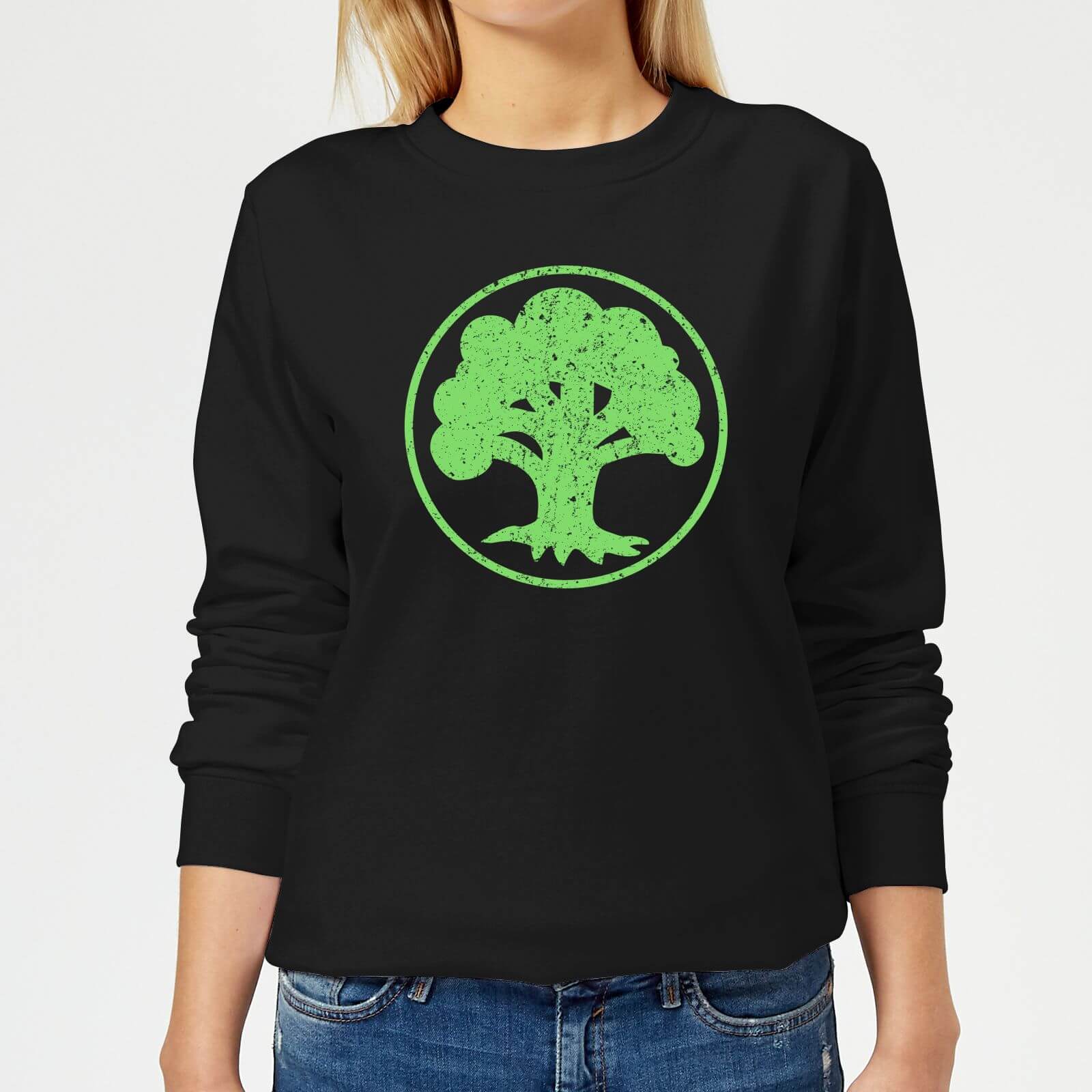 

Sweat Femme Mana Vert - Magic : The Gathering - Noir - M