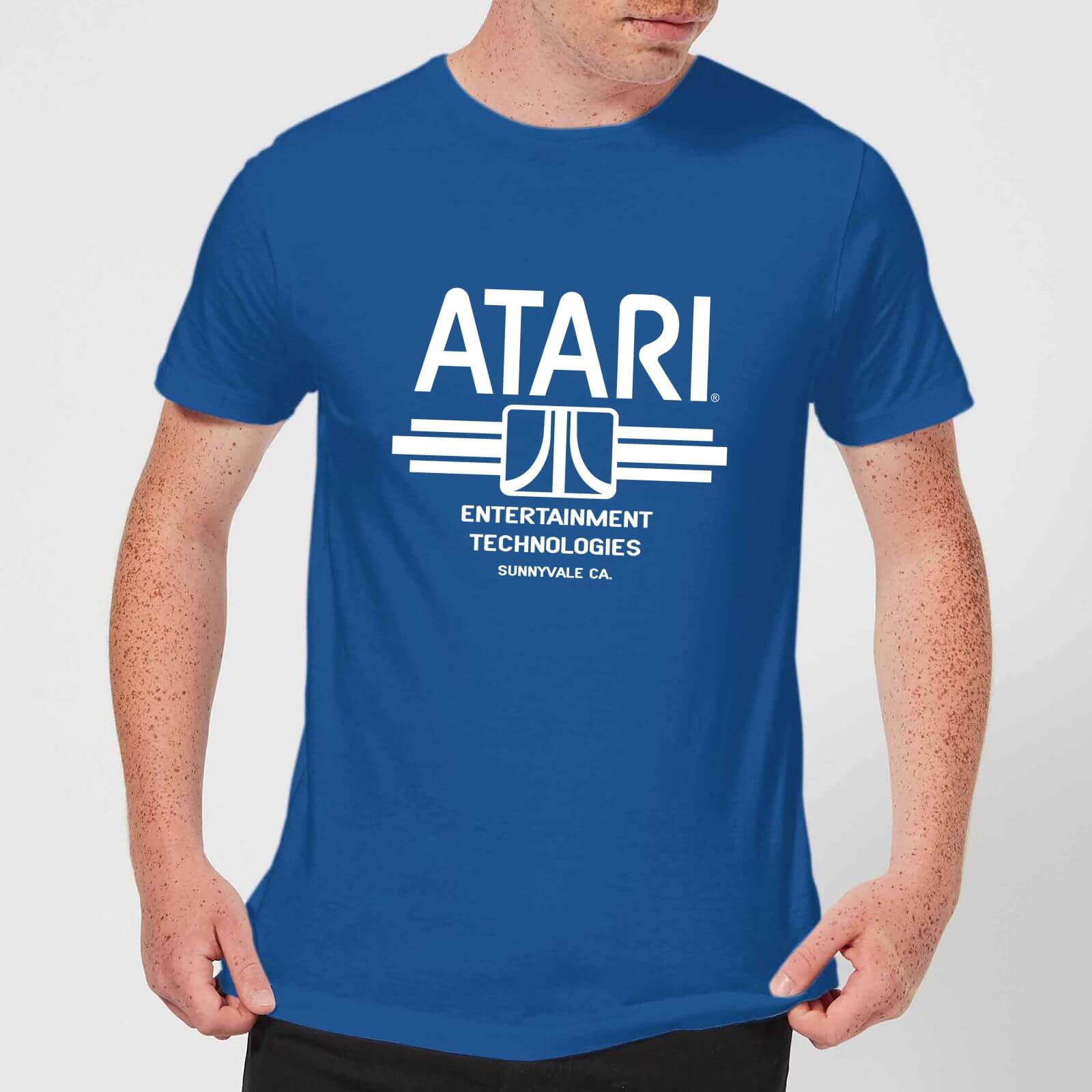 Atari Ent Tech Men's T-Shirt - Royal Blue - M