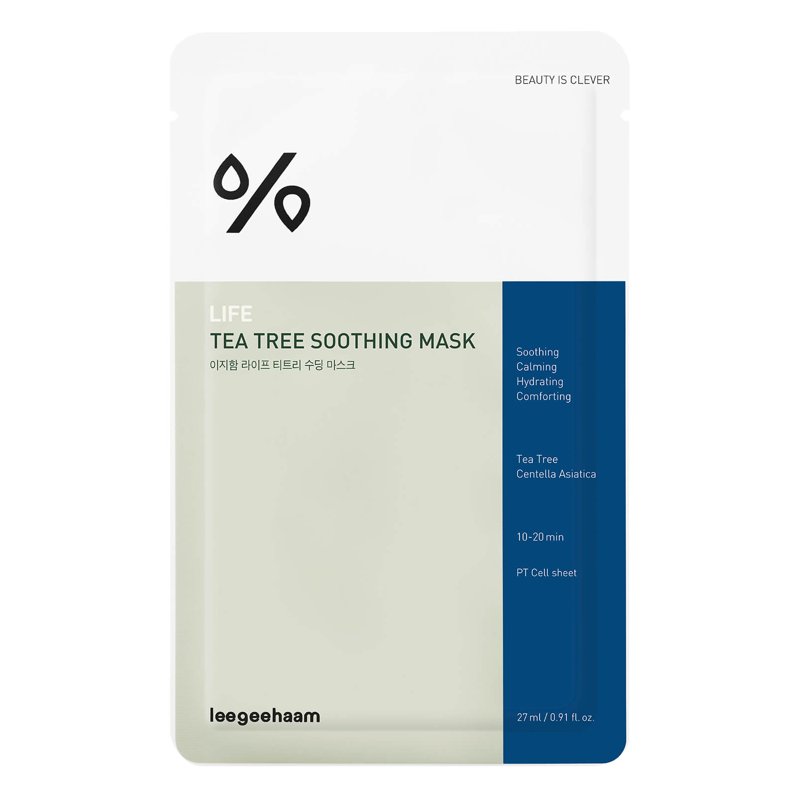 

Leegeehaam Life Tea Tree Soothing Mask (10 Pack)