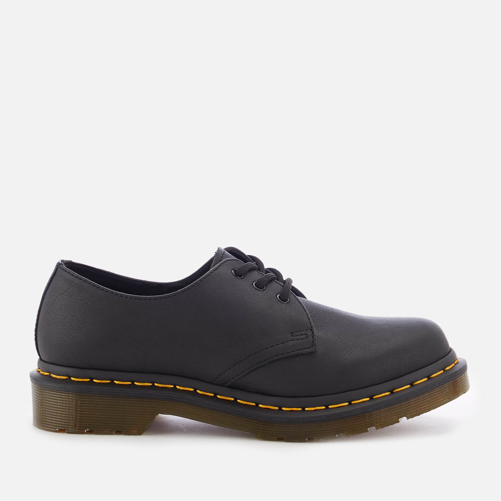 Dr. Martens Women’s 1461 W Virginia Leather 3-Eye Shoes - Black