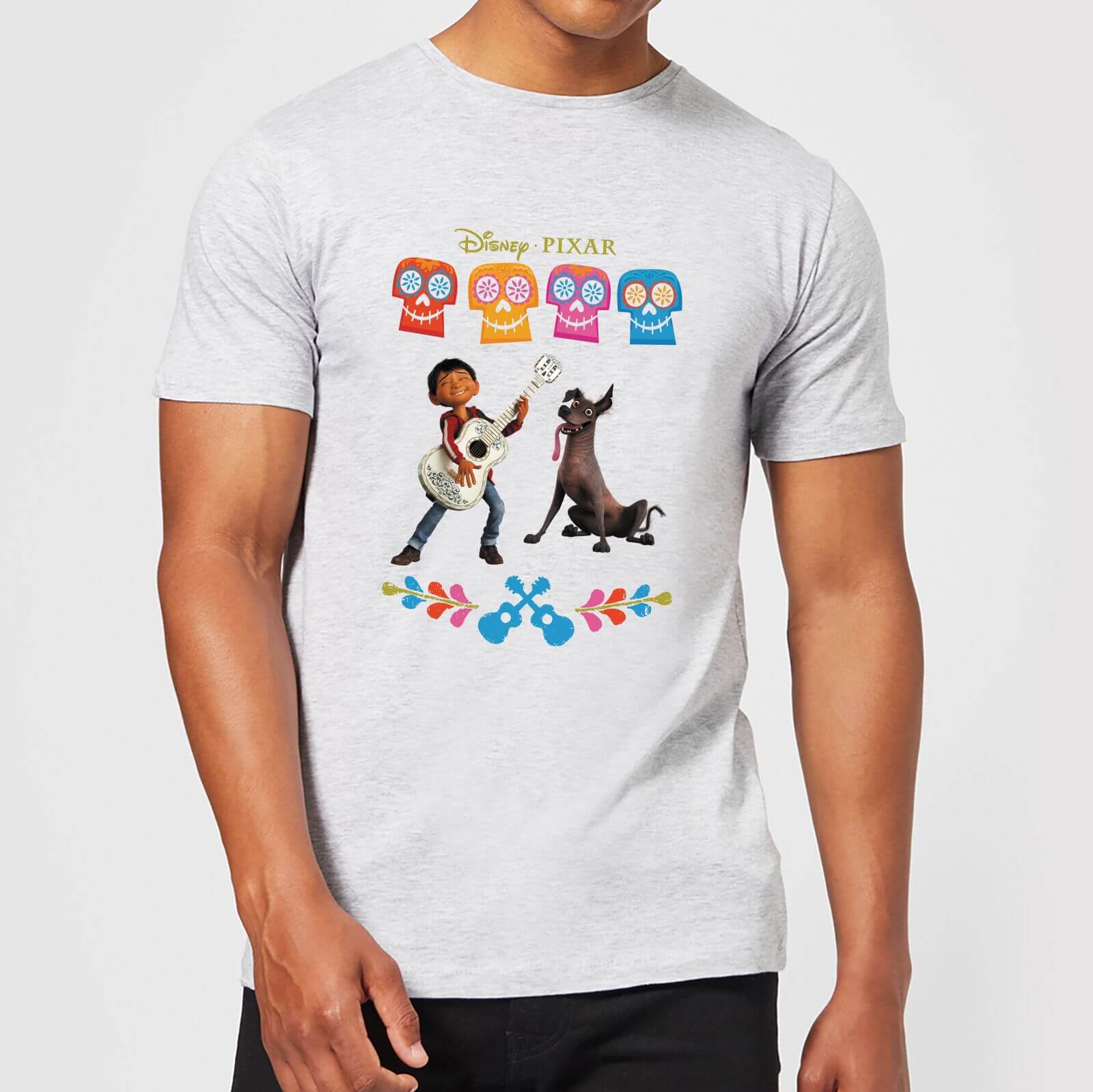 

T-Shirt Homme Miguel et Logo Coco - Gris - XL - Gris