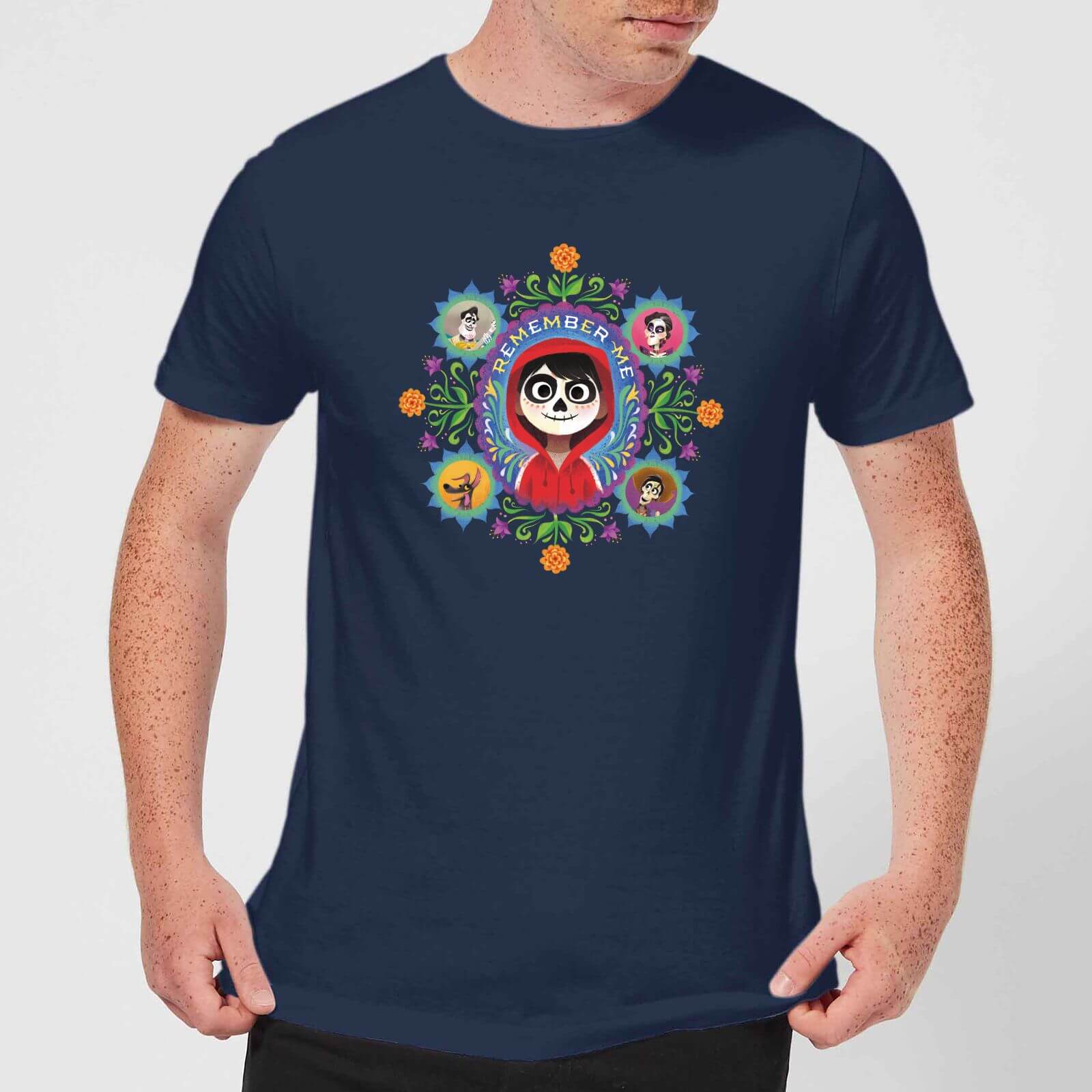 

Coco Remember Me Men's T-Shirt - Navy - M