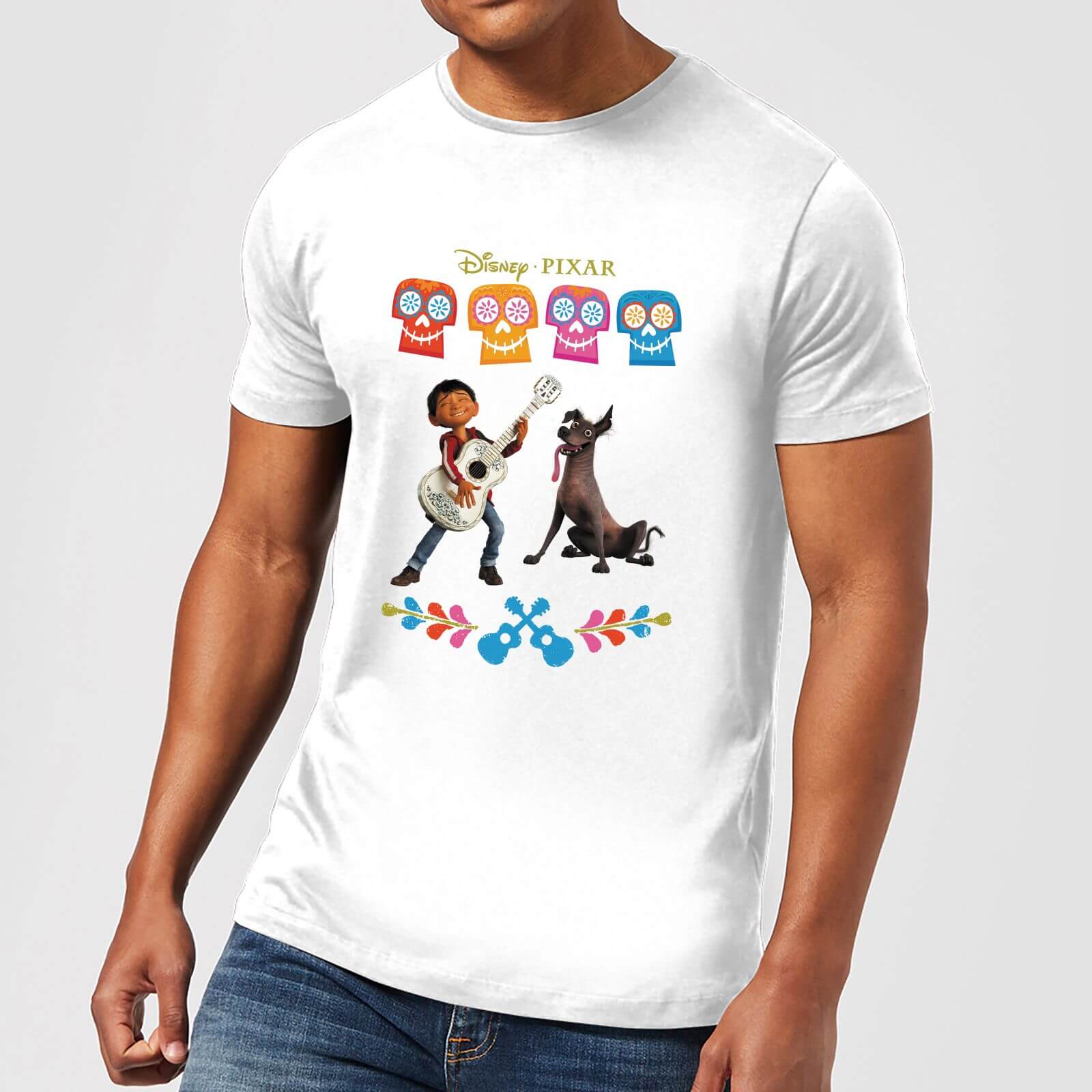 

Coco Miguel Logo Men's T-Shirt - White - M - Bianco