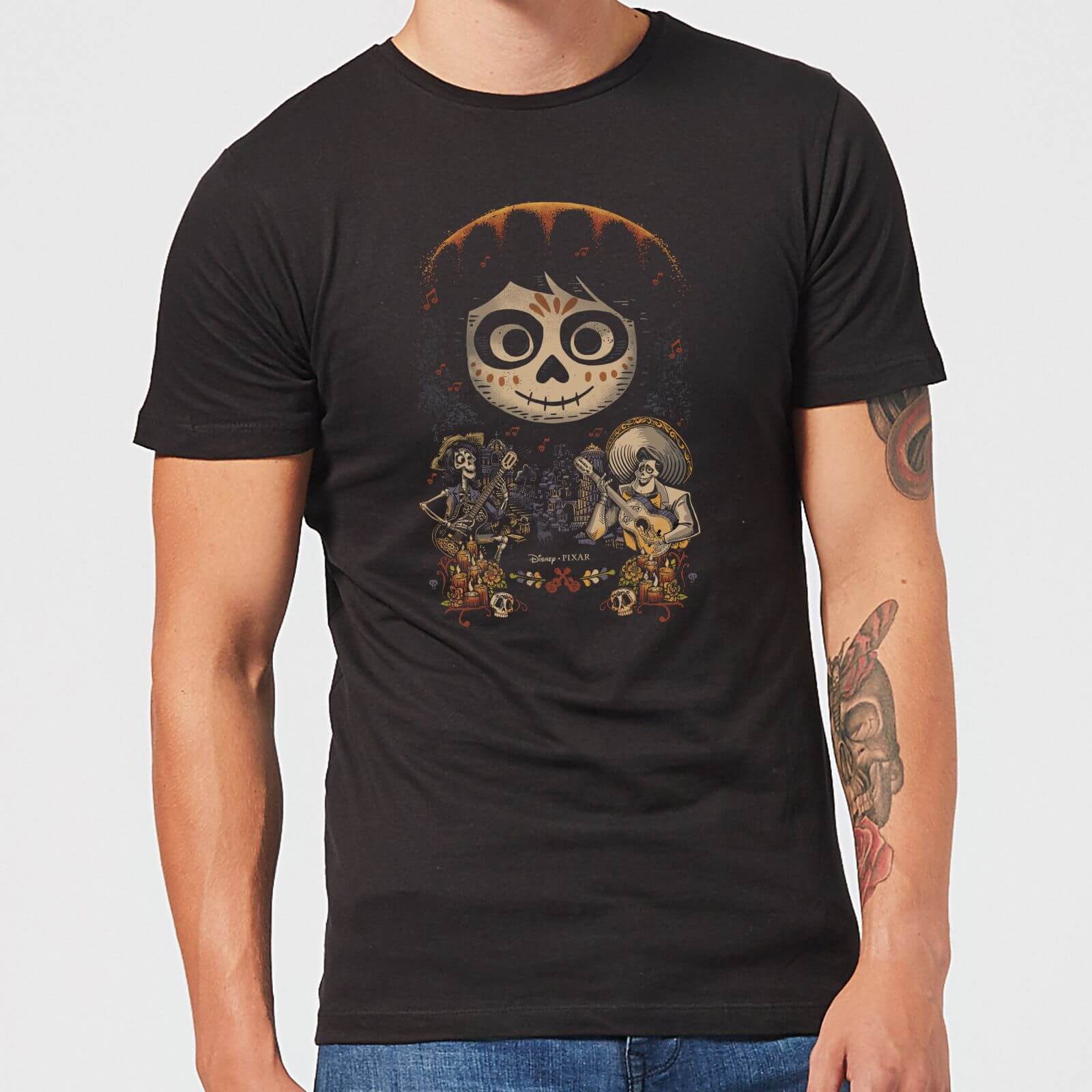 Coco Miguel Face Poster Men's T-Shirt - Black - L - Nero