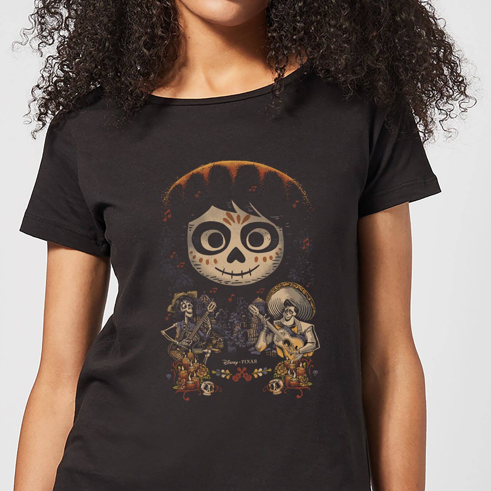 Coco Miguel Face Poster Women's T-Shirt - Black - M - Black