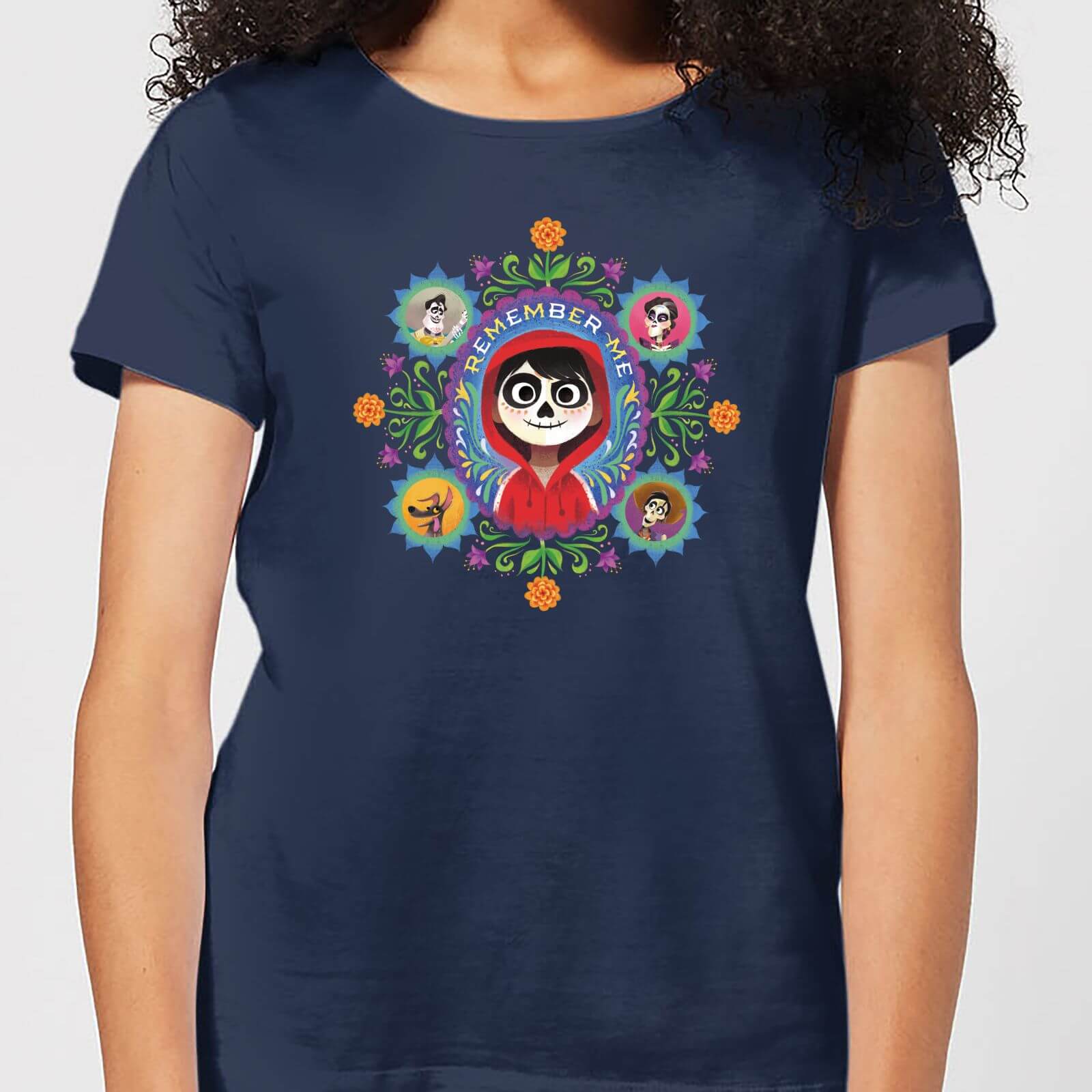 Coco Remember Me Women's T-Shirt - Navy - S
