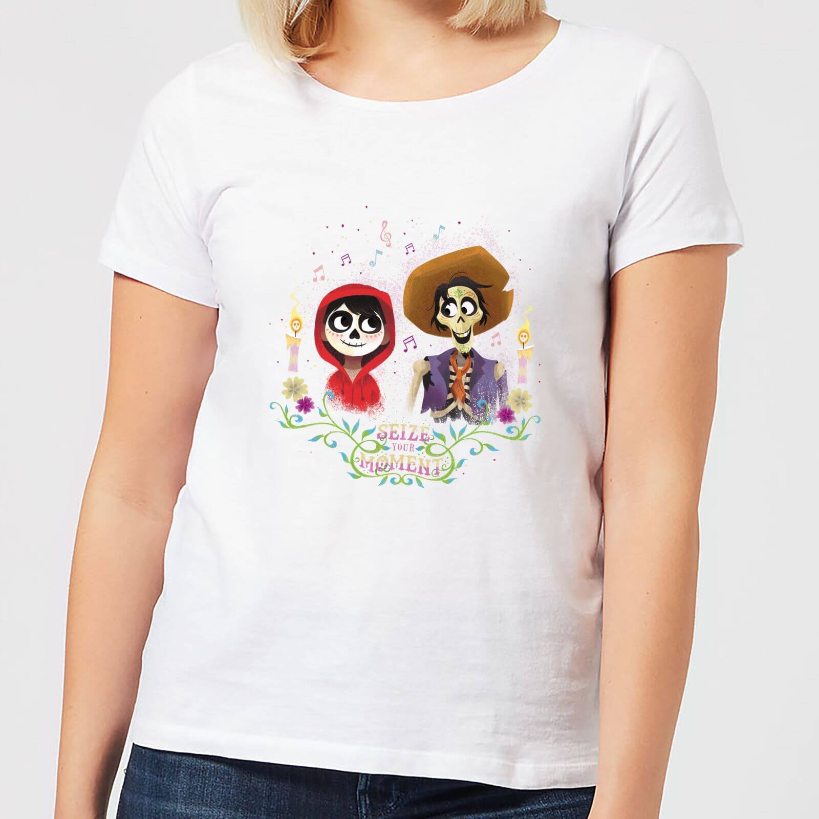 

Coco Miguel And Hector Women's T-Shirt - White - XXL - Bianco