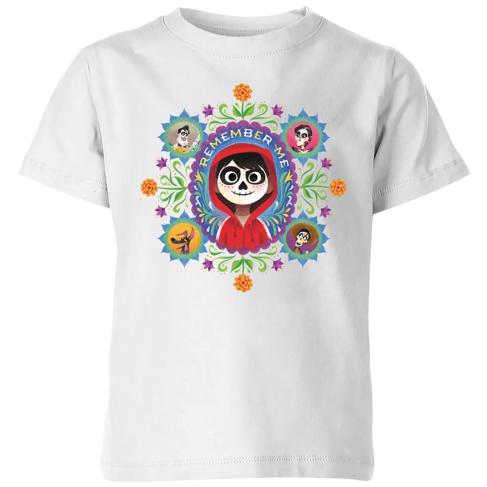 

Coco Remember Me Kids' T-Shirt - White - 7-8 Anni