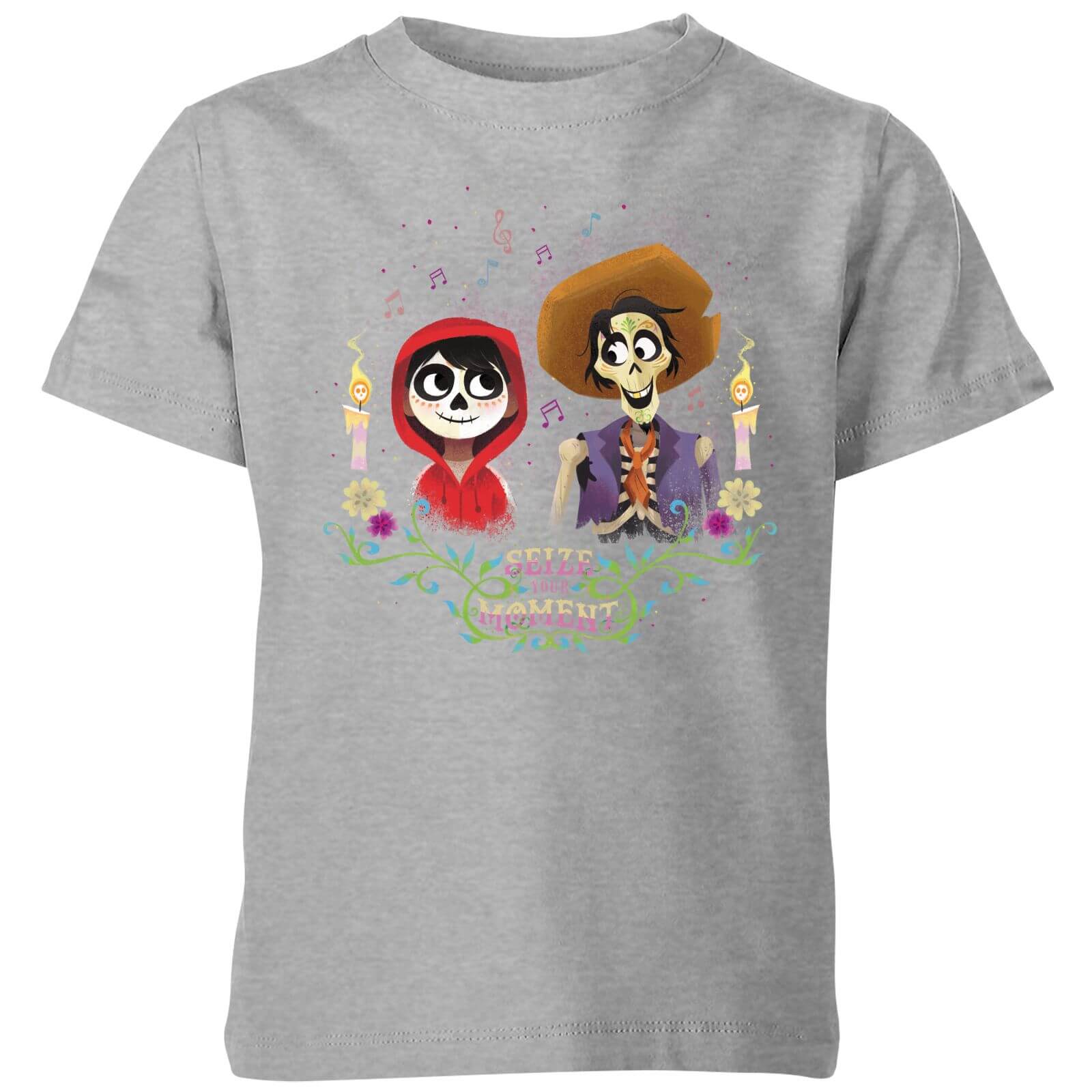 

Coco Miguel And Hector Kids' T-Shirt - Grey - 3-4 Anni