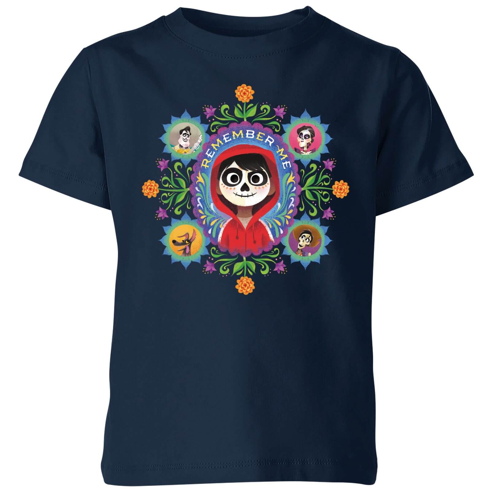 

Coco Remember Me Kids' T-Shirt - Navy - 3-4 Anni