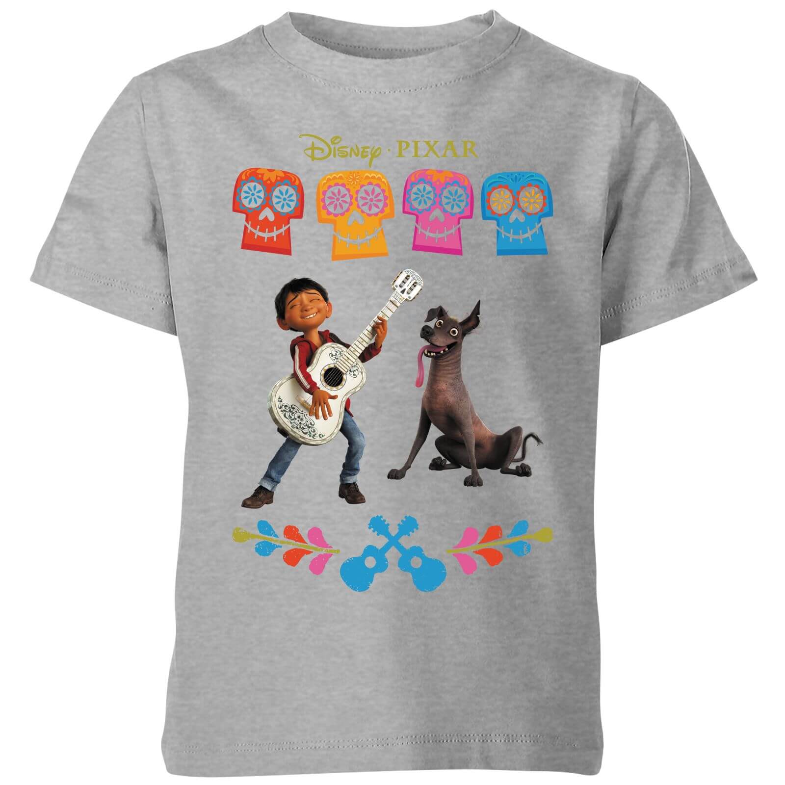 

Coco Miguel Logo Kids' T-Shirt - Grey - 3-4 Anni - Grigio