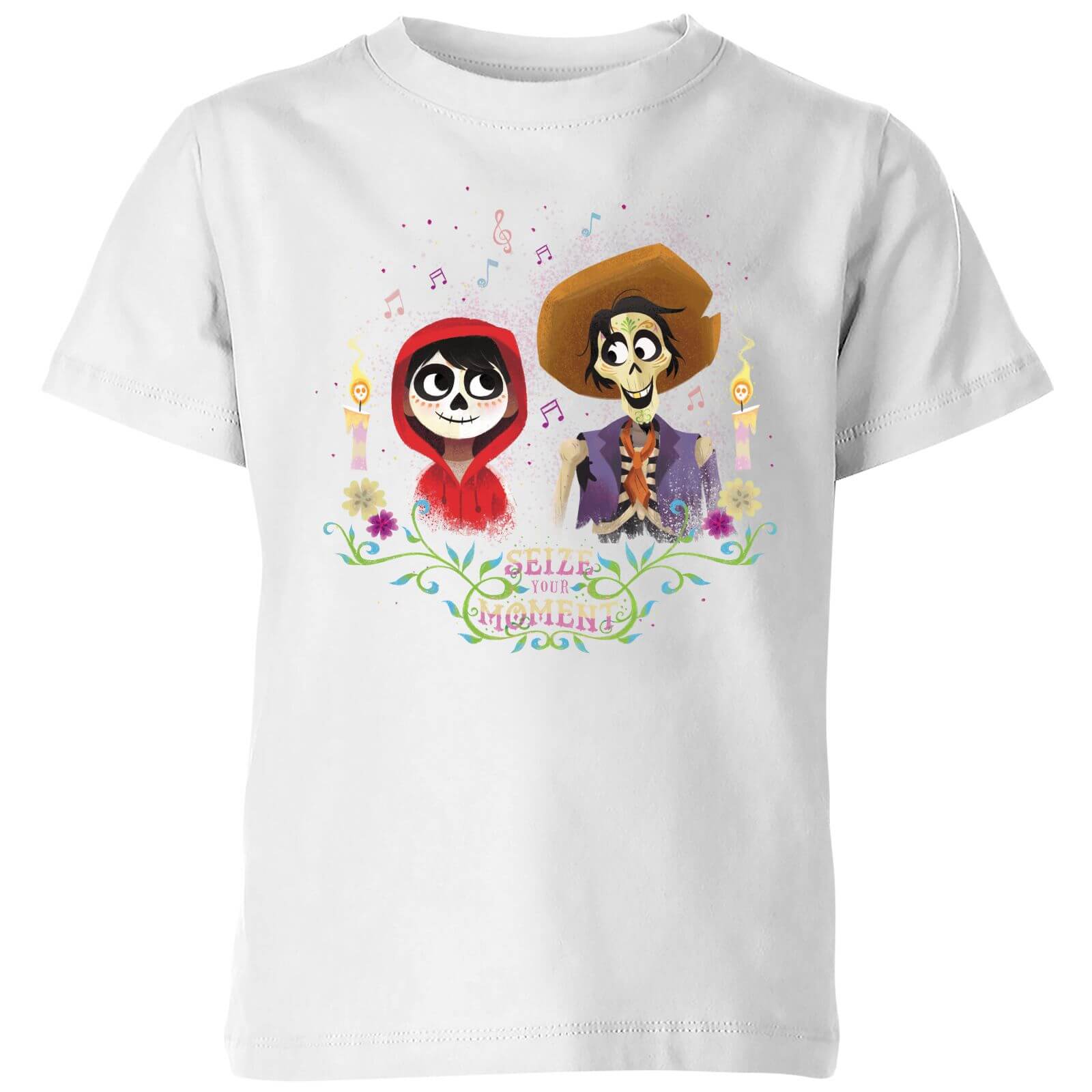 Coco Miguel And Hector Kids' T-Shirt - White - 3-4 Years - White