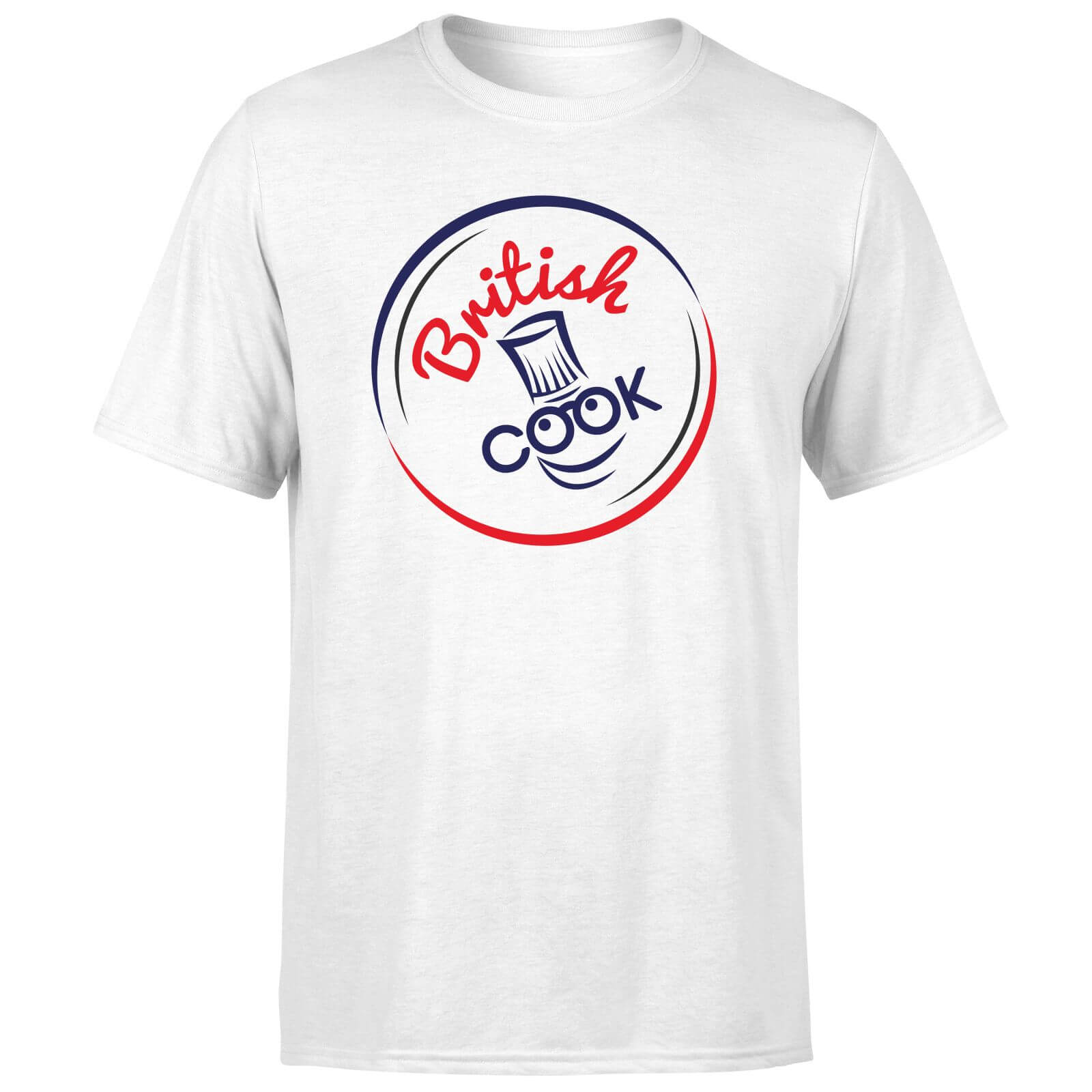 Click to view product details and reviews for British Cook Circle Logo Mens T Shirt White S White.