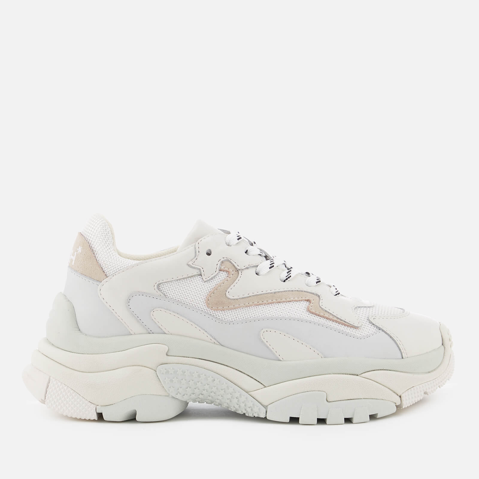 Ash Women's Addict Chunky Running Style Trainers - Off White/White - UK 8 product