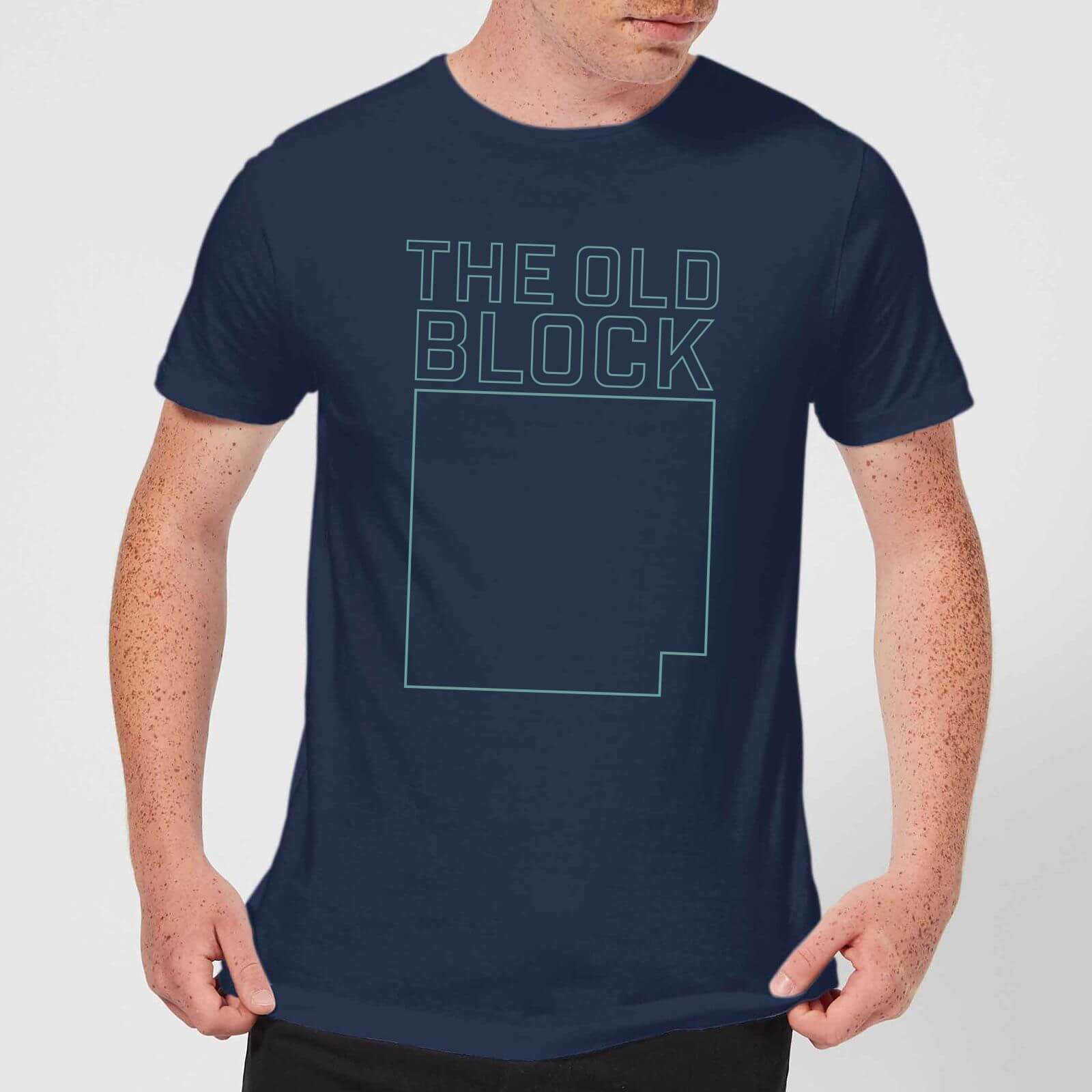 The Old Block Men's T-Shirt - Navy - XXL - Navy