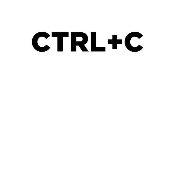 CTRL C Women's T-Shirt - White - 4XL - White