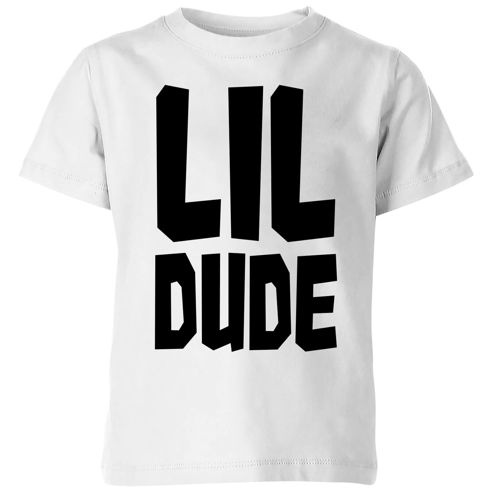 My Little Rascal Lil' Dude Kids' T-Shirt - White - 5-6 Years - White