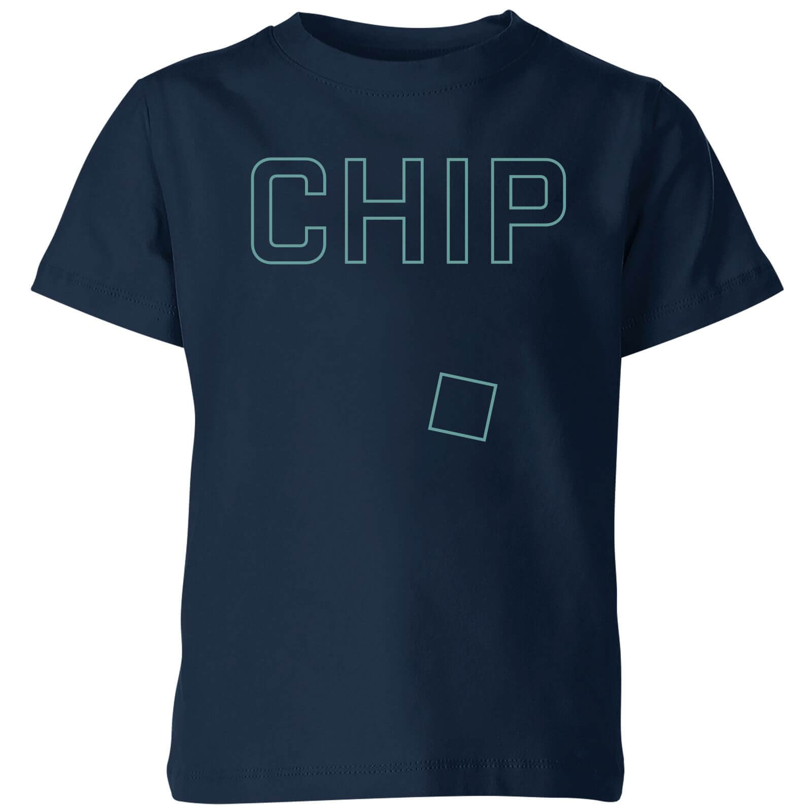 Chip Kids' T-Shirt - Navy - 3-4 Years - Navy
