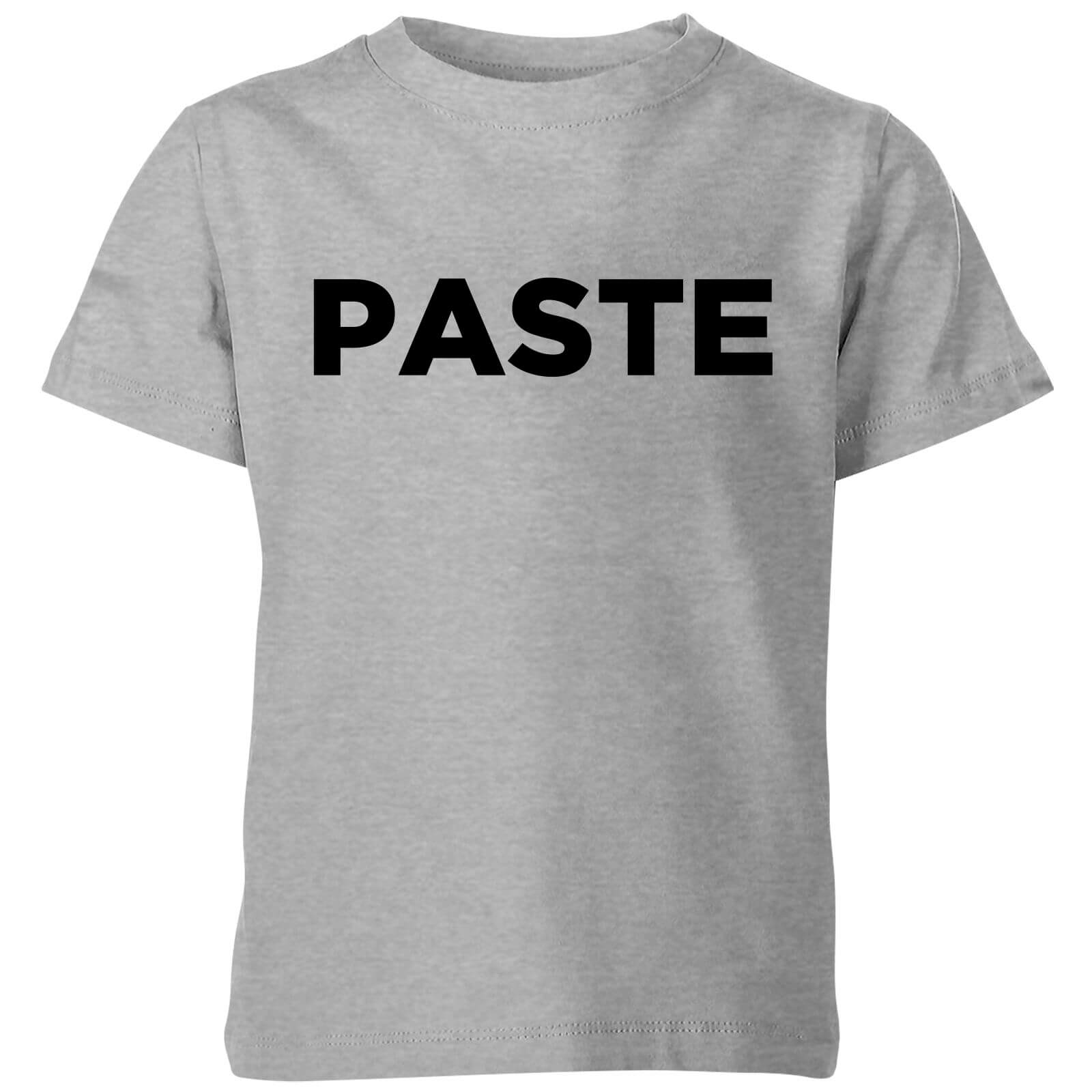 Paste Kids' T-Shirt - Grey - 3-4 Years - Grey