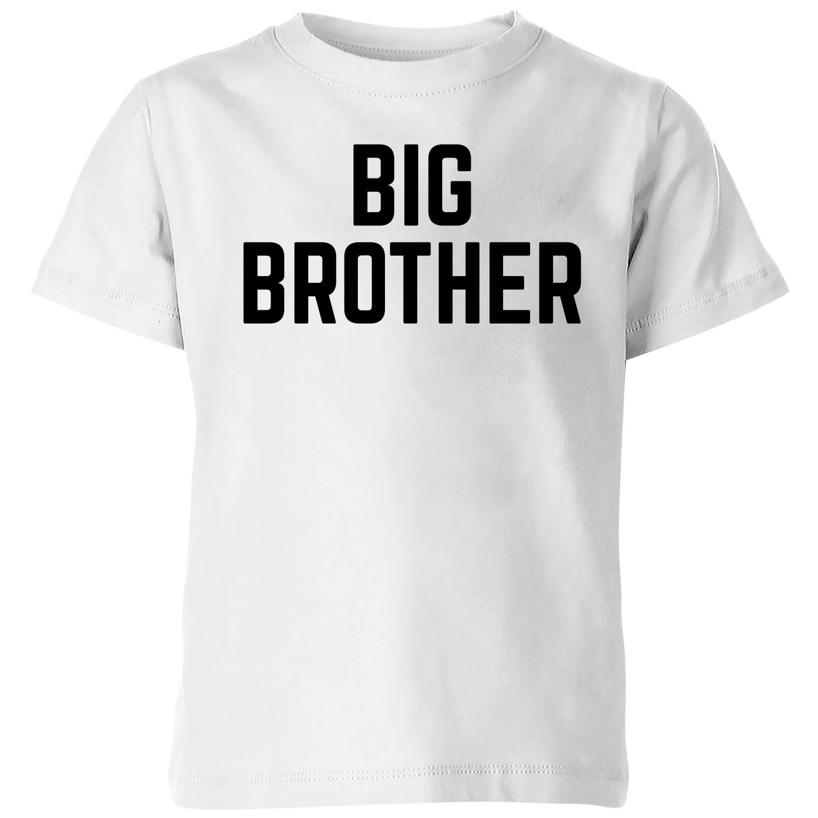 My Little Rascal Big Brother Kids' T-Shirt - White - 5-6 Years - White