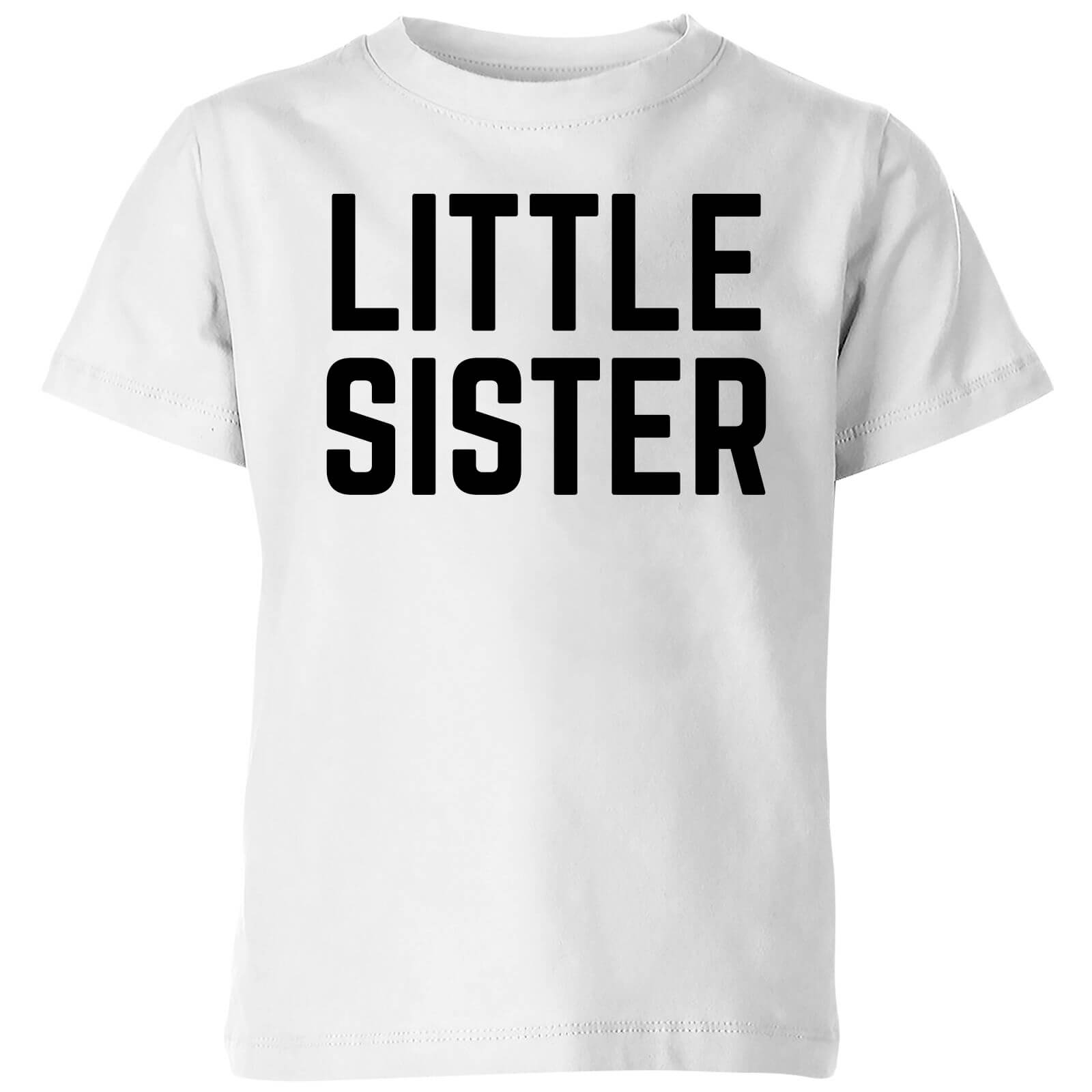 My Little Rascal Little Sister Kids' T-Shirt - White - 5-6 Years - White