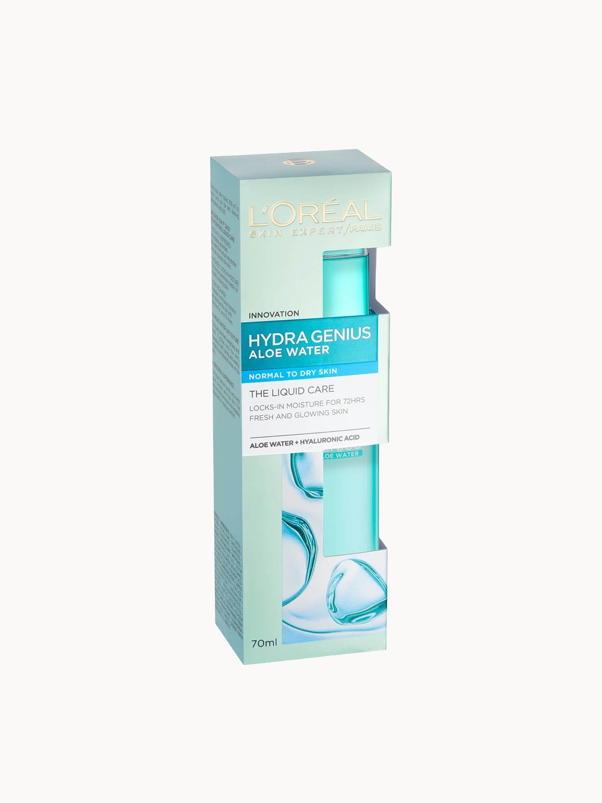 L'Oréal Paris Hydra Genius Liquid Care Moisturiser Normal Dry Skin 70ml, photo 3