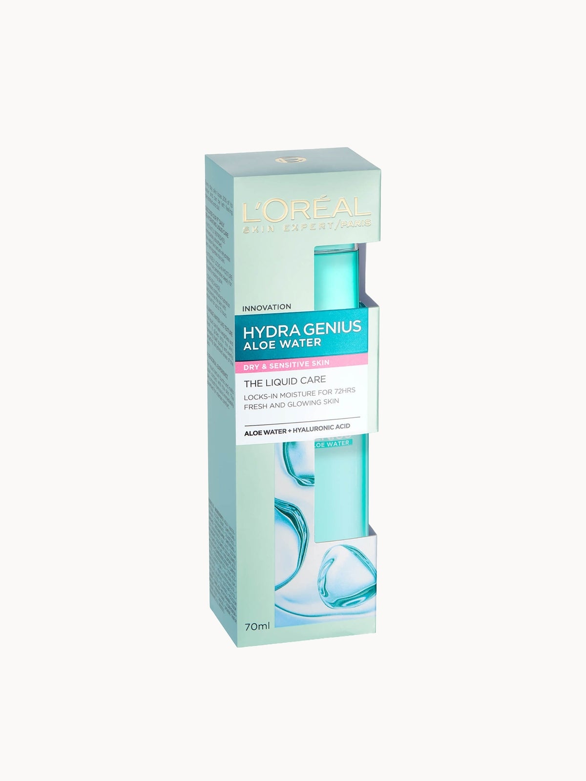 L'Oreal Paris Hydra Genius Liquid Care Moisturiser For Dry Sensitive Skin, 70ml, photo 3