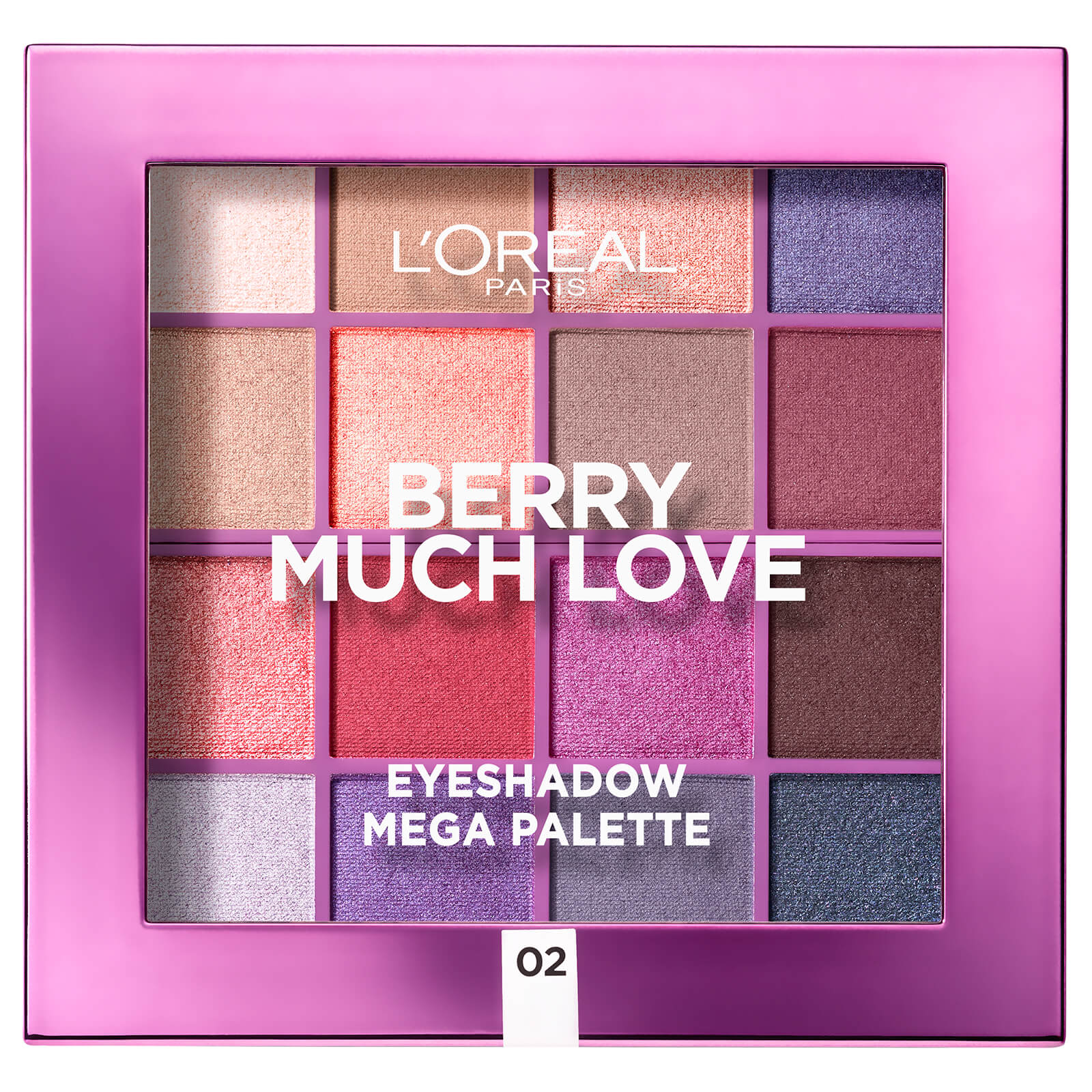 L’Oréal Paris Paradise Pastel Eyeshadow Palette – Berry Much lookfantastic.com imagine