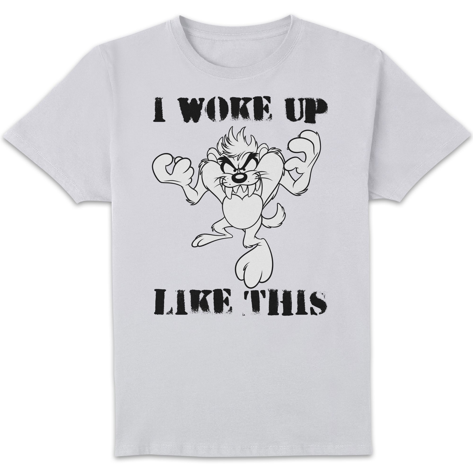 Image of Looney Tunes I Woke Up Like This Men's T-Shirt - White - 5XL