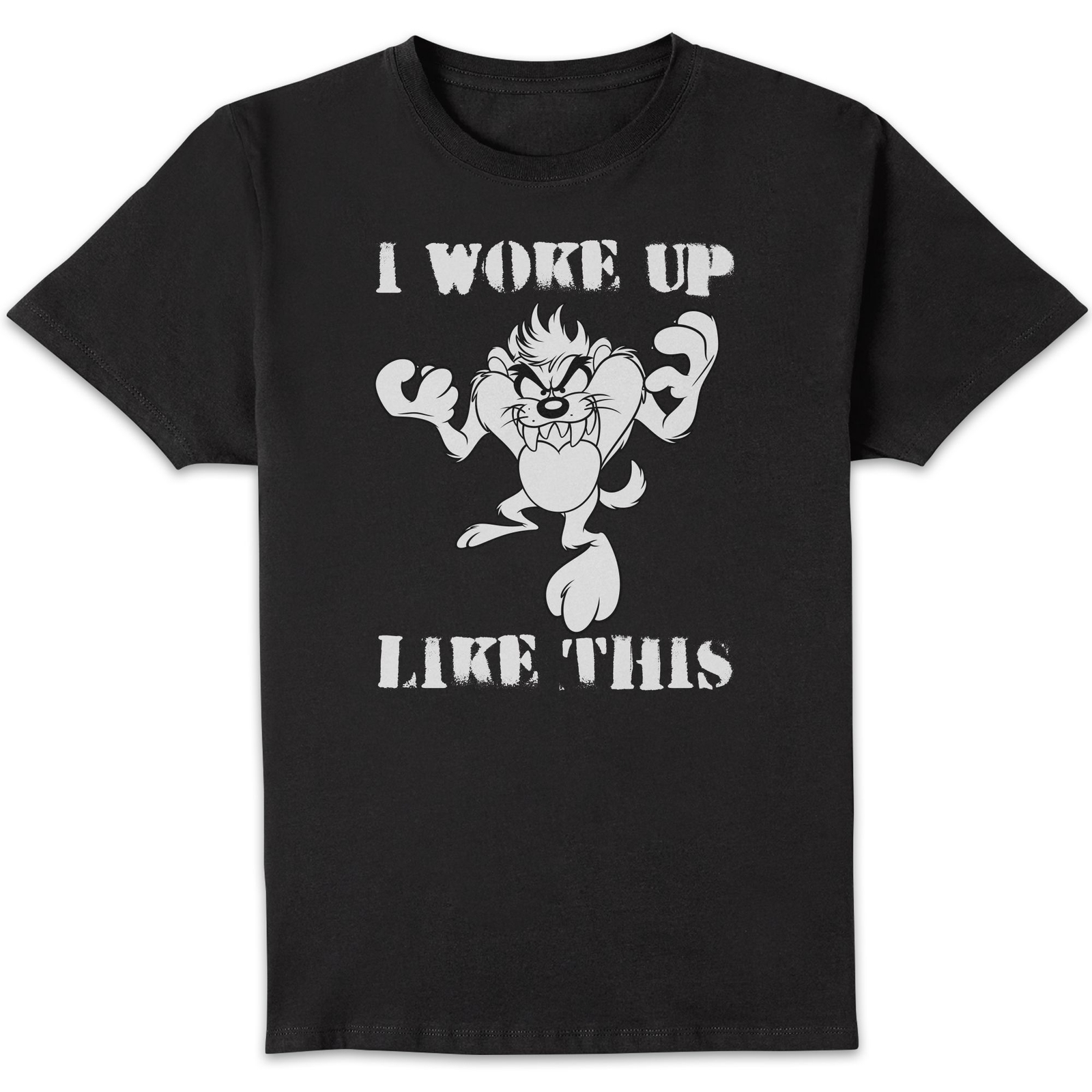 Image of Looney Tunes I Woke Up Like This Men's T-Shirt - Black - 3XL