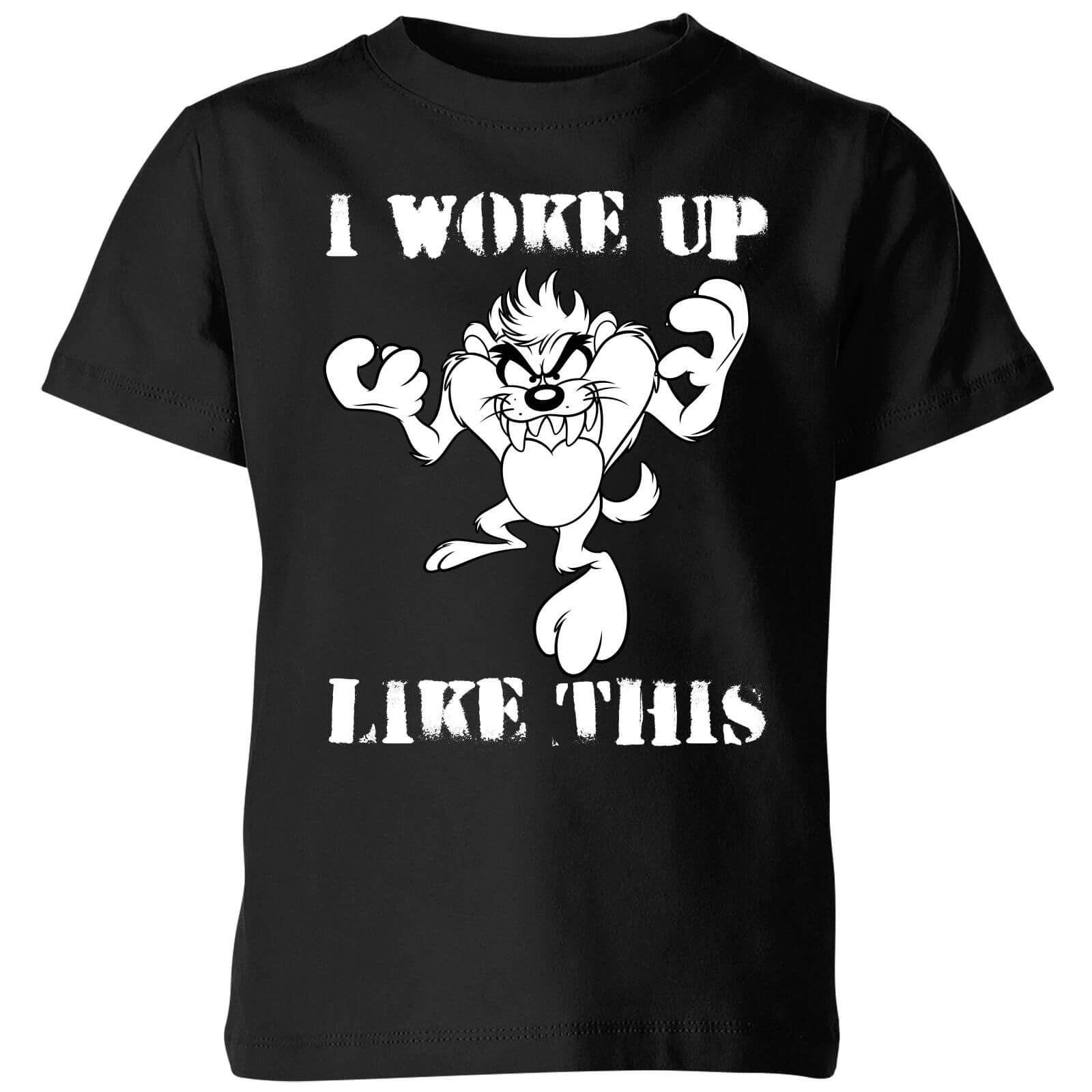 

Looney Tunes I Woke Up Like This Kids' T-Shirt - Black - 3-4 Anni - Nero