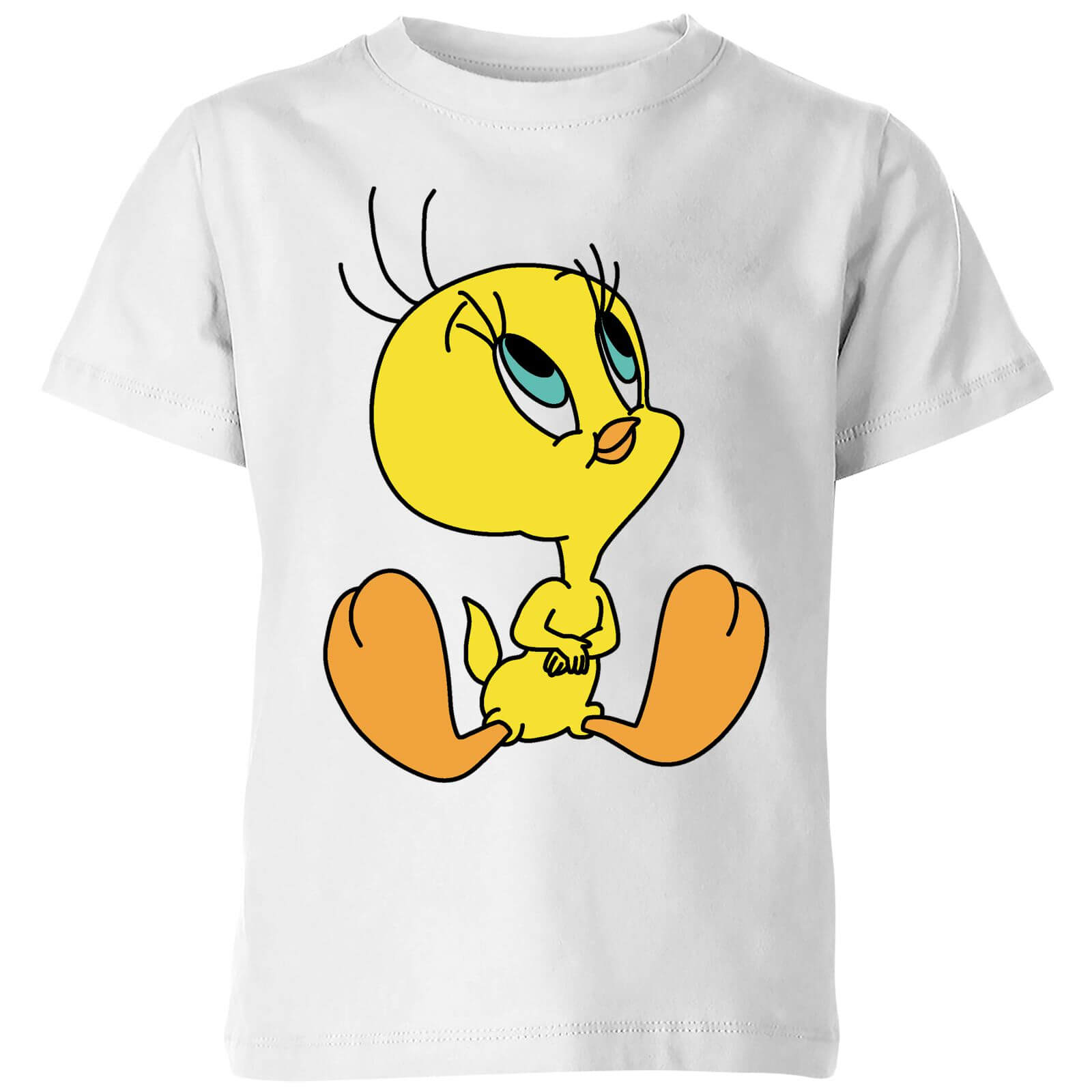 

Looney Tunes Tweety Sitting Kids' T-Shirt - White - 3-4 Anni