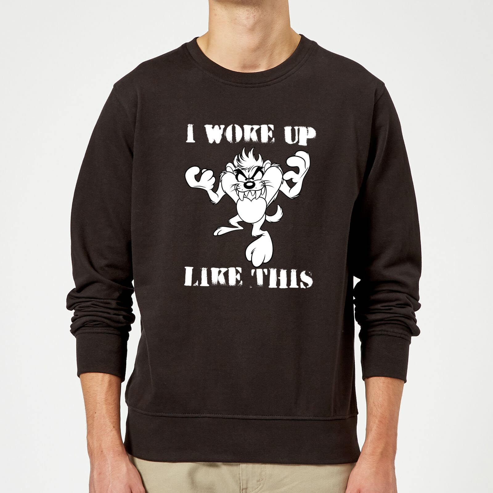

Looney Tunes I Woke Up Like This Sweatshirt - Black - XXL