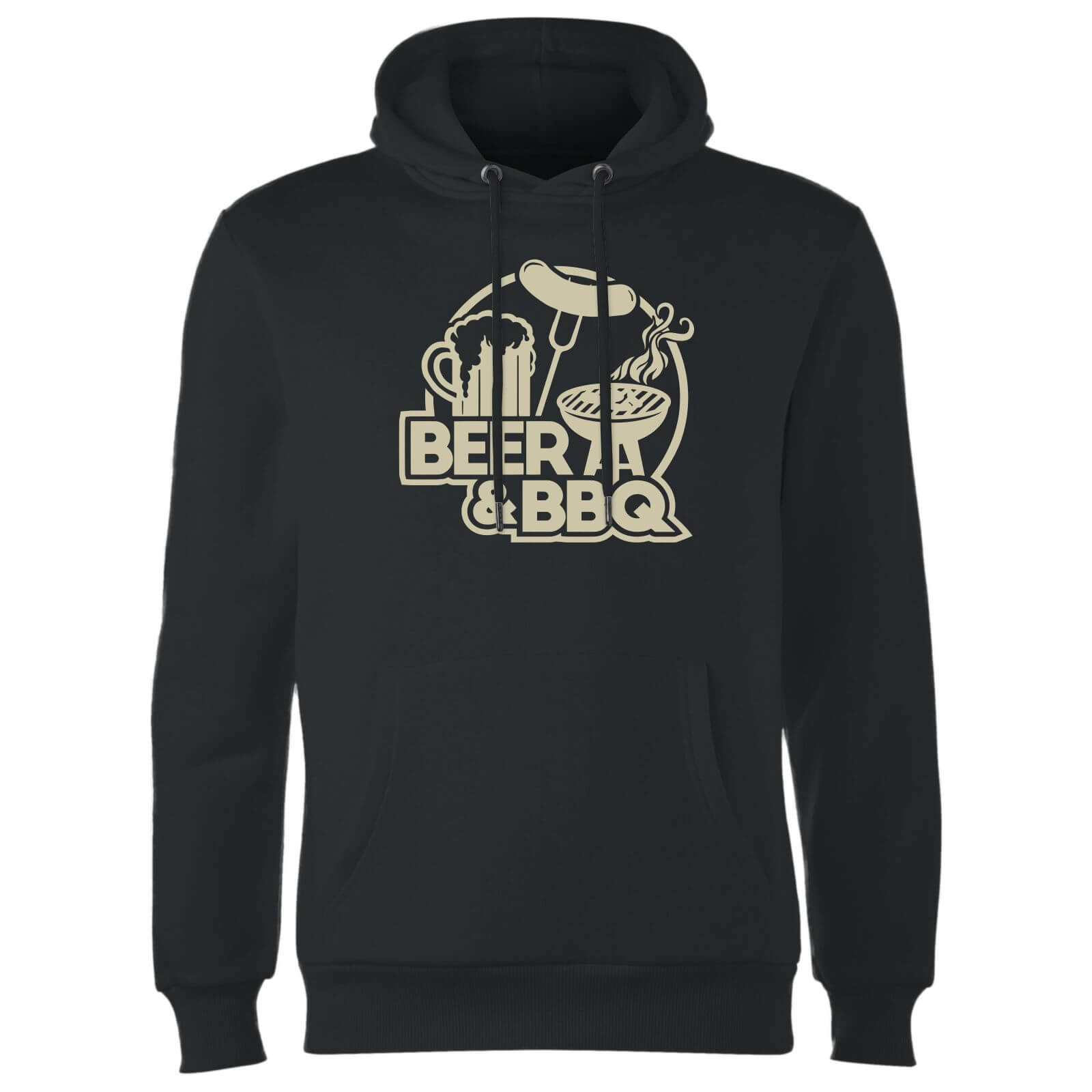 Beer & BBQ Hoodie - Black - L