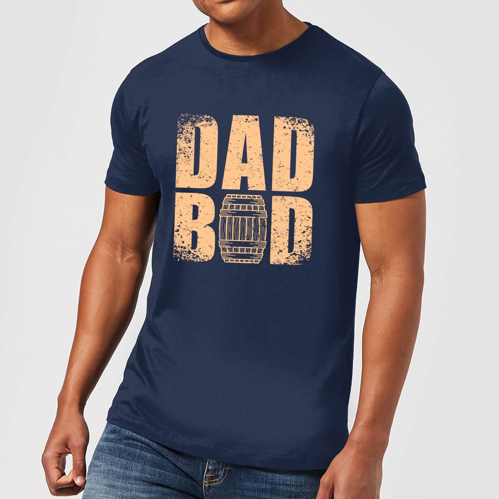Dad Bod Men's T-Shirt - Navy - XXL