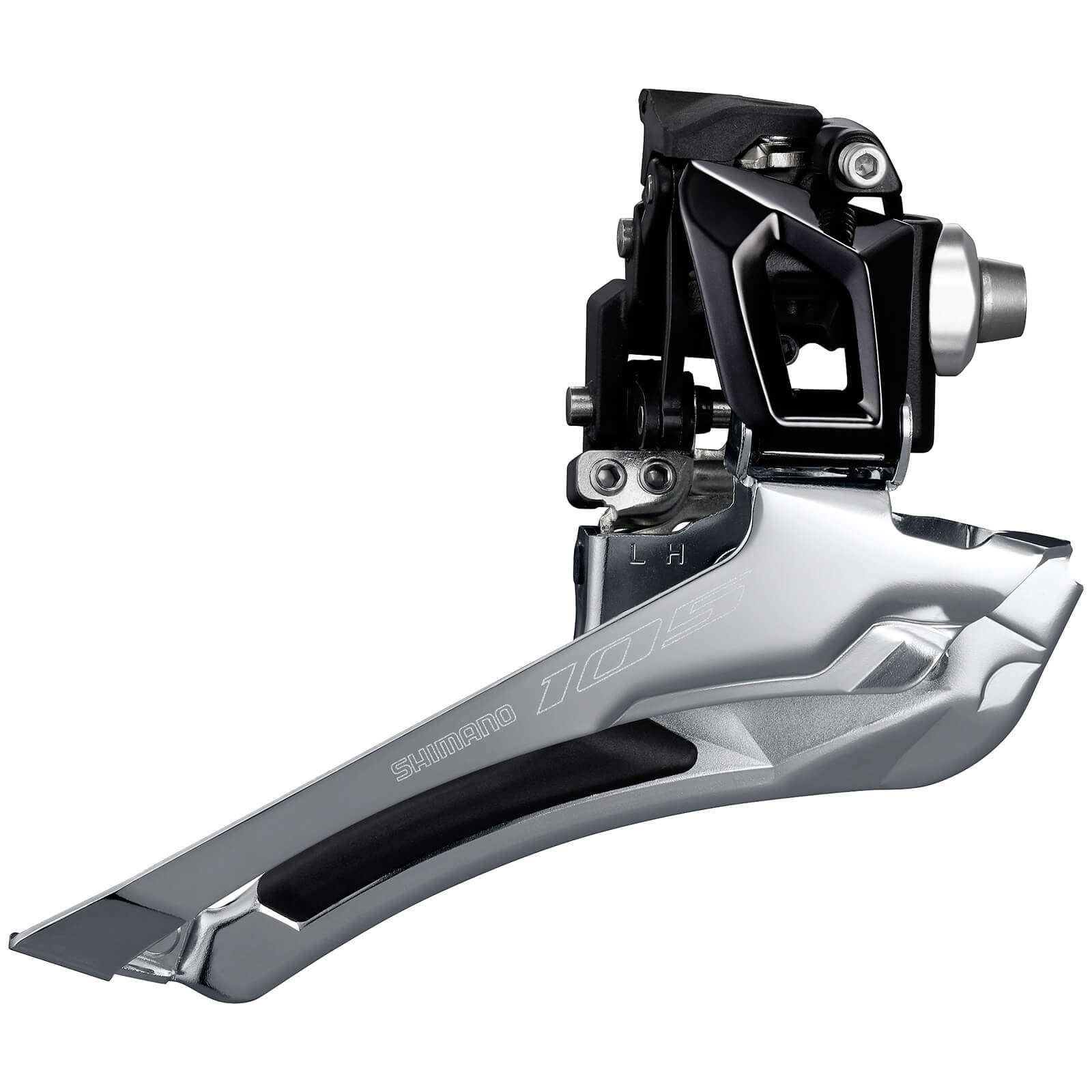 Image of Shimano 105 FD-R7000 Front Derailleur - 11 Speed - Black / 31.8mm / Band On / 11 Speed