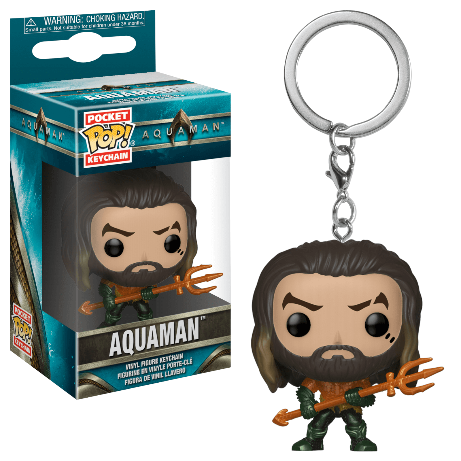 En Oferta Dc Aquaman Funko Pop! Keychain