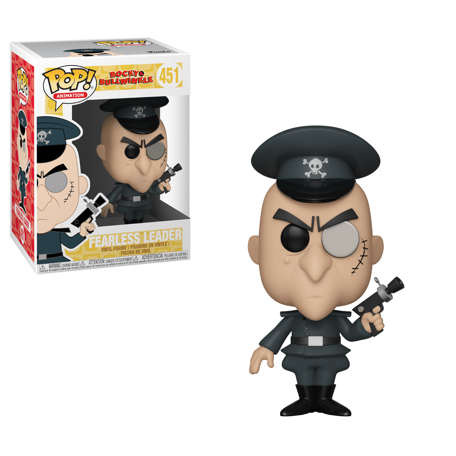 Rocky & Bullwinkle Fearlessleader Pop! Vinyl Figure