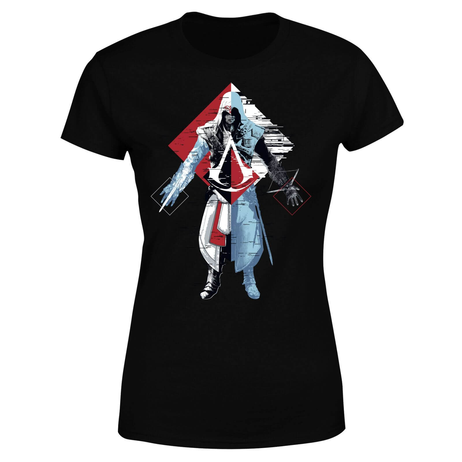 Assassin's Creed Animus Split Women's T-Shirt - Black - S - Black