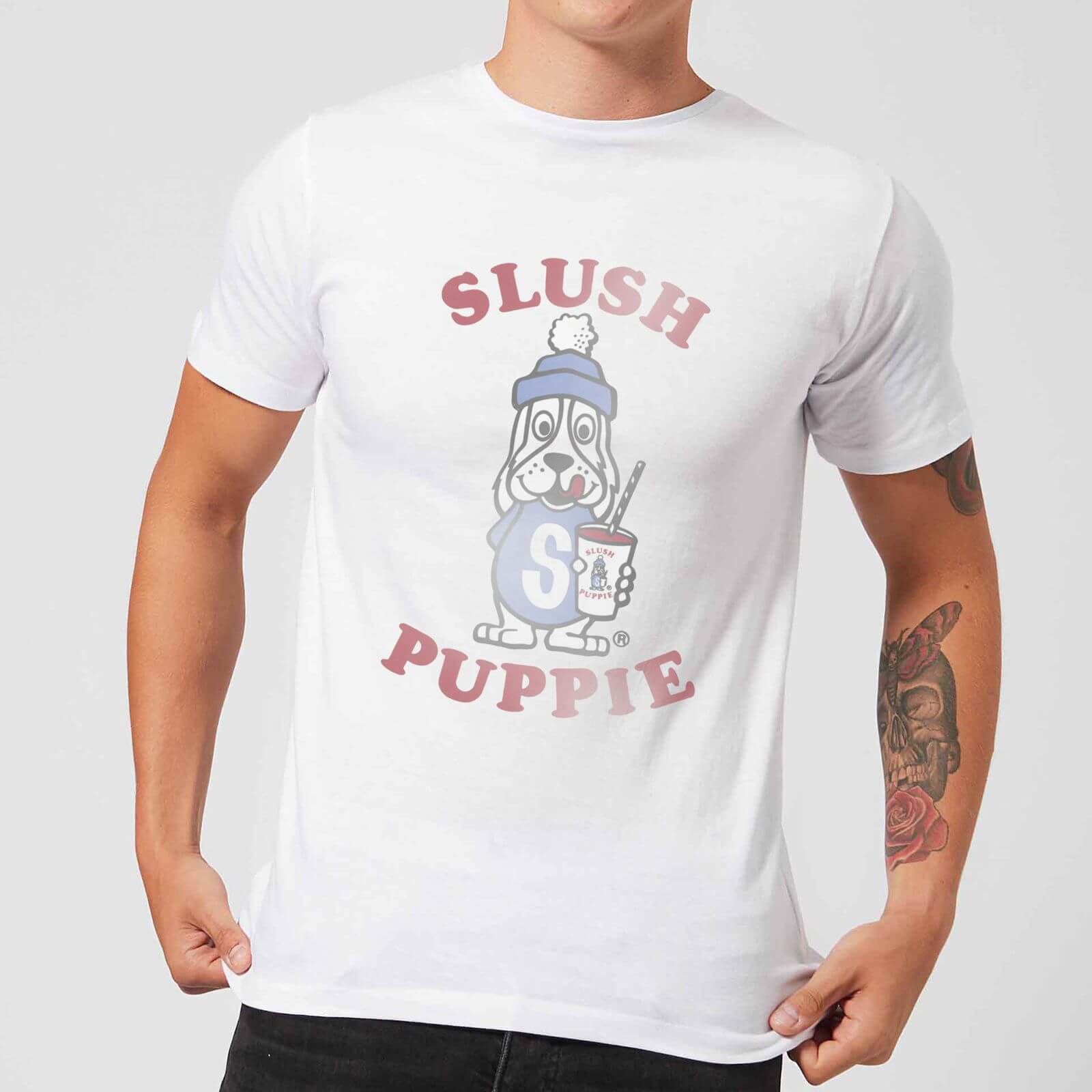 T-Shirt Homme Slush Puppie - Blanc - 3XL - Blanc