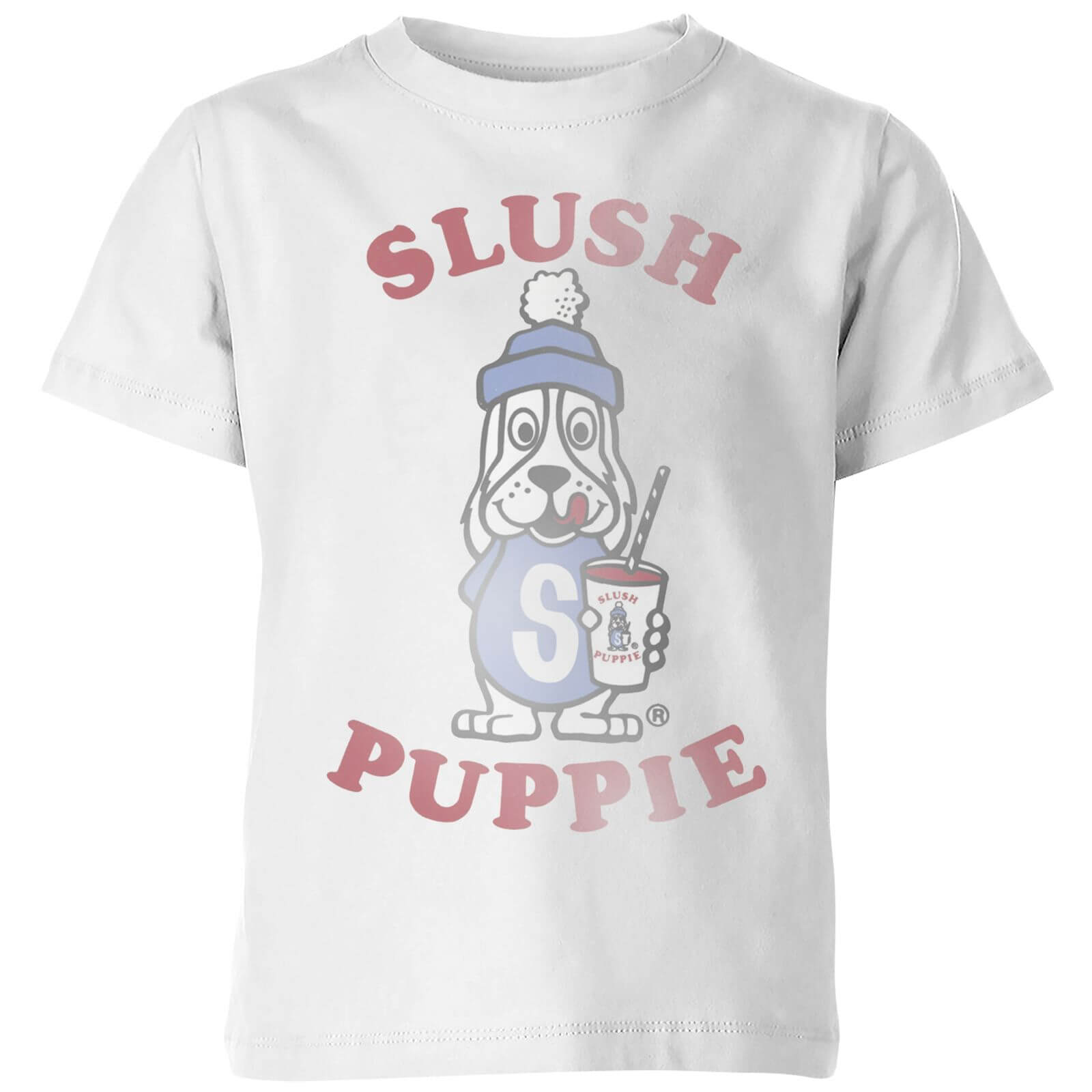 T-Shirt Enfant Slush Puppie - Blanc - 5-6 ans - Blanc