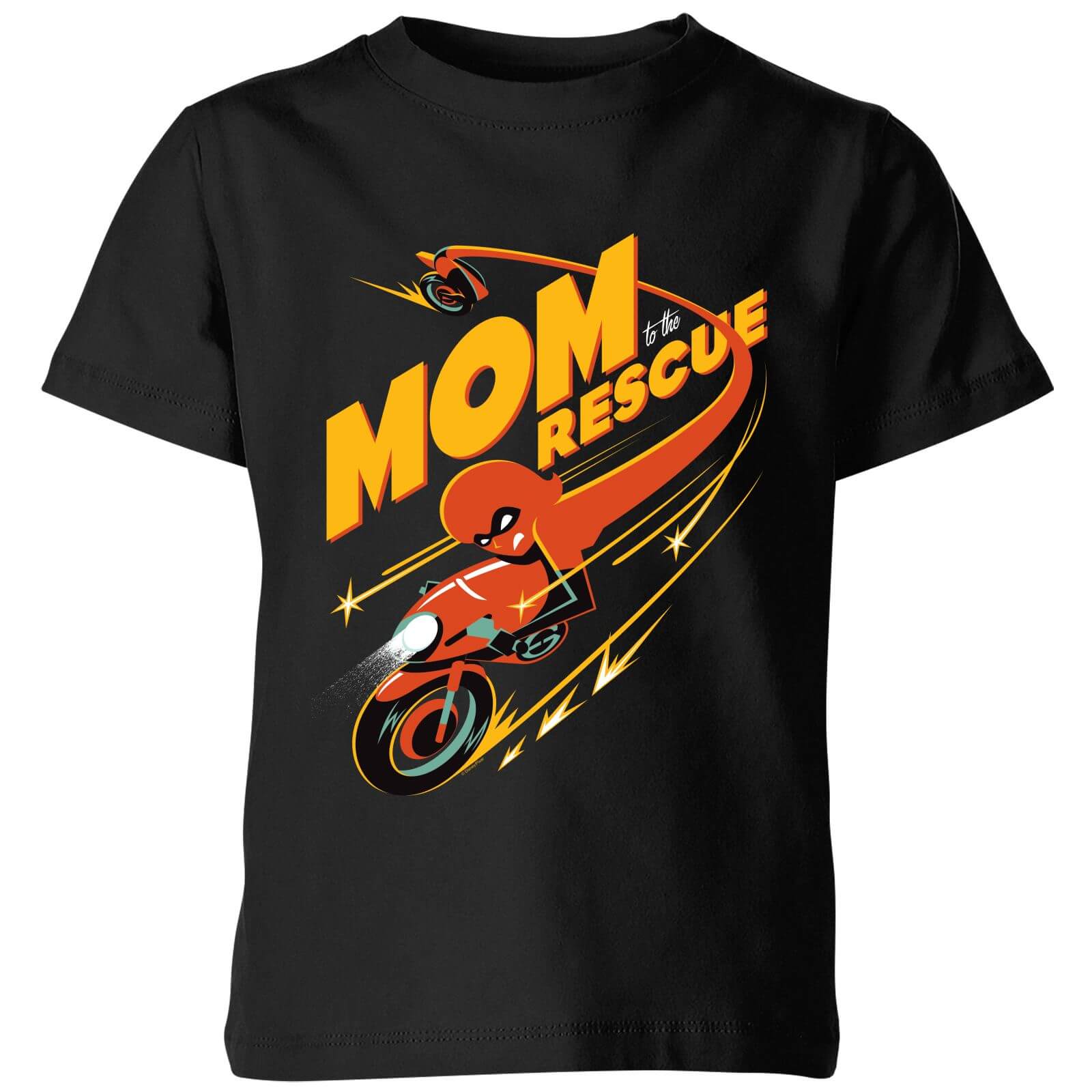 

The Incredibles 2 Mom To The Rescue Kids' T-Shirt - Black - 3-4 Anni