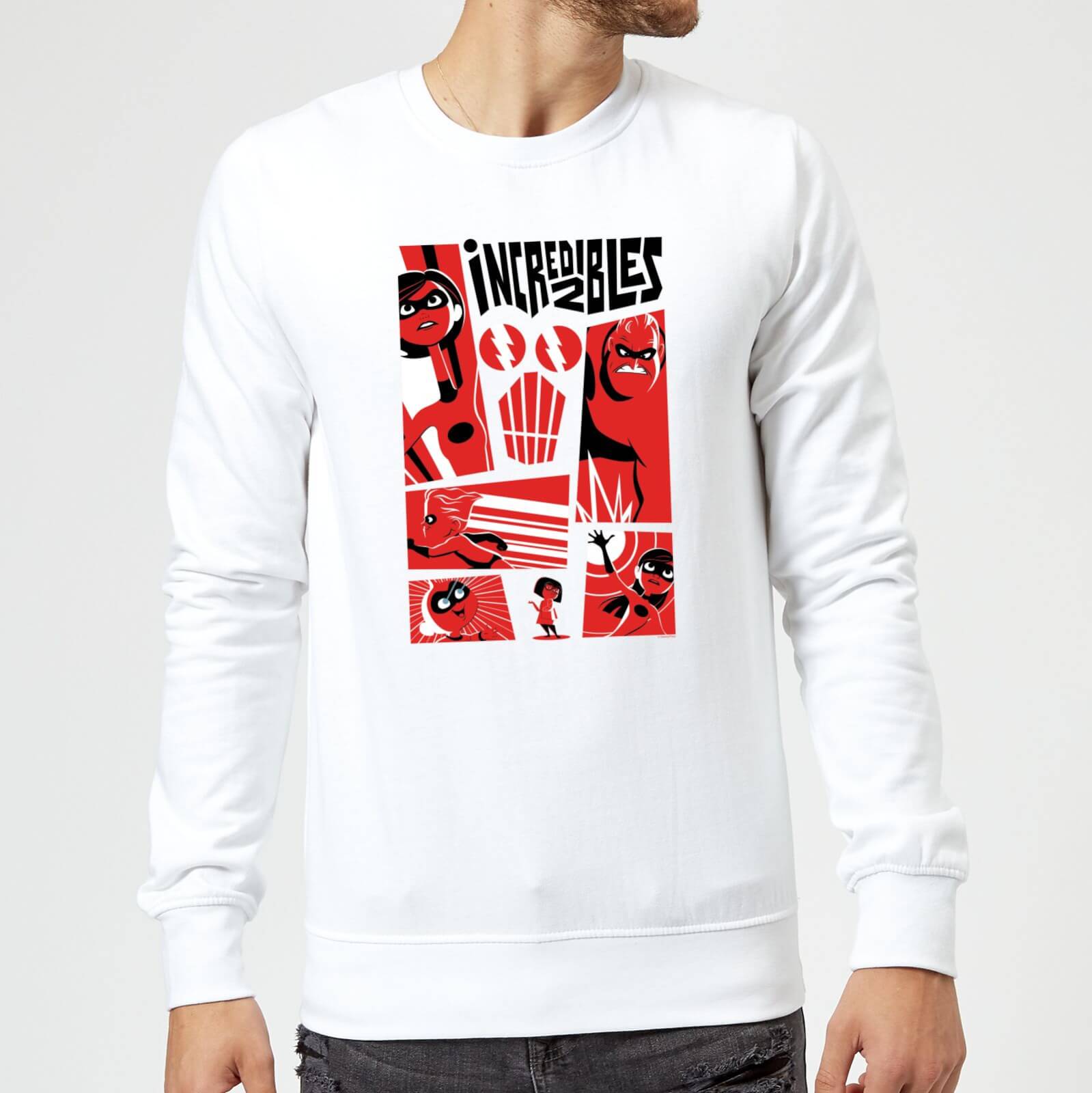 

The Incredibles 2 Poster Sweatshirt - White - L - Bianco